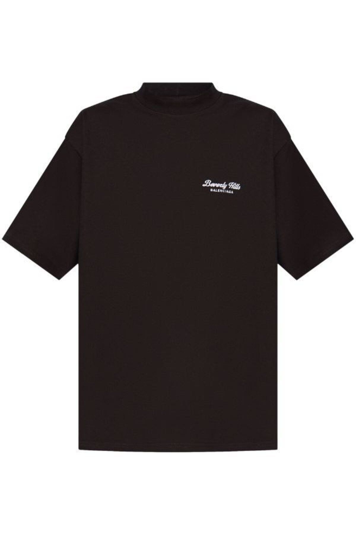BrandsBoutique BB Beverly Hills Loose Fit Siyah Tshirt