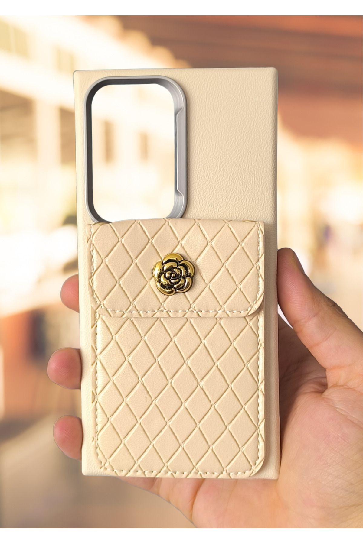 BCASE Samsung S25 Ultra Çantalı Boyun Askılı Kılıf