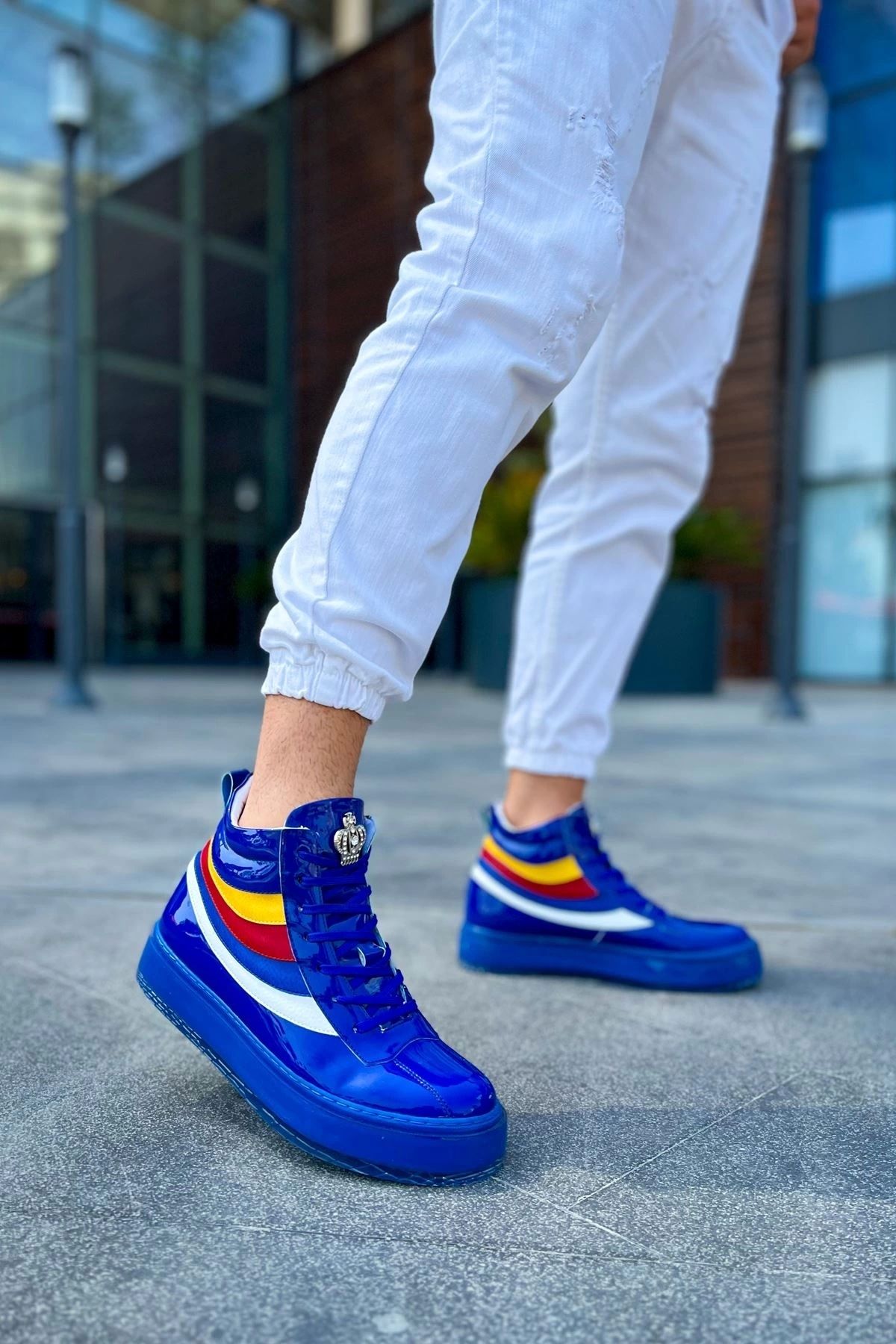 Chekich-Ch973 Majesty Mt Ανδρικές Μπότες Navy Blue 3