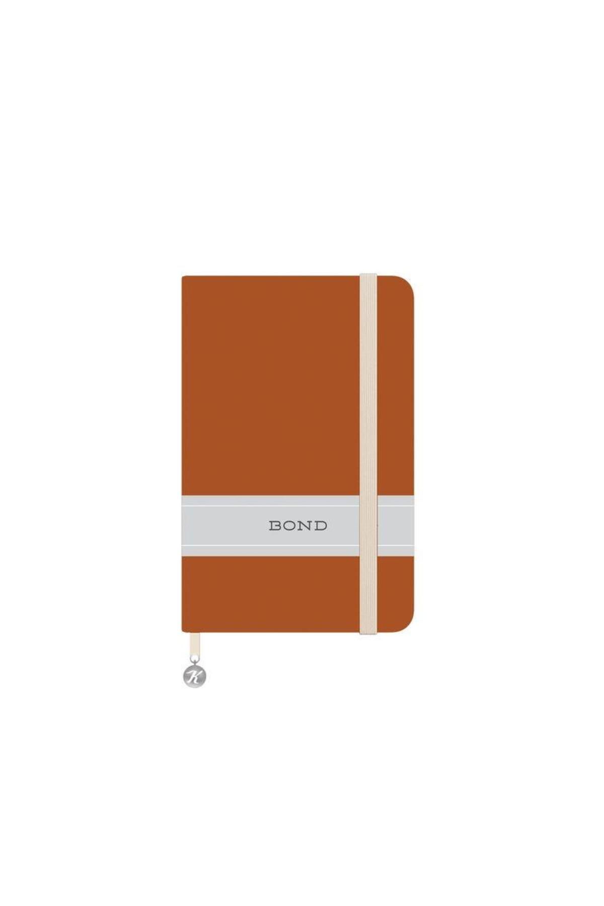 KESKİN COLOR Keskin 13*21 96 Yp.Çizgili Ciltli Bond Defter - Turuncu