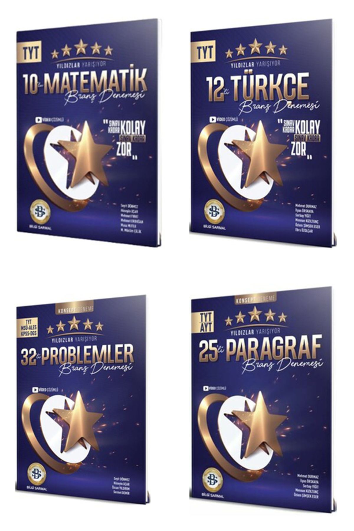 Yeni Müfredat Yayınları 2025 TYT AYT Matematik Türkçe Paragraf ve Problemler Branş Denemesi