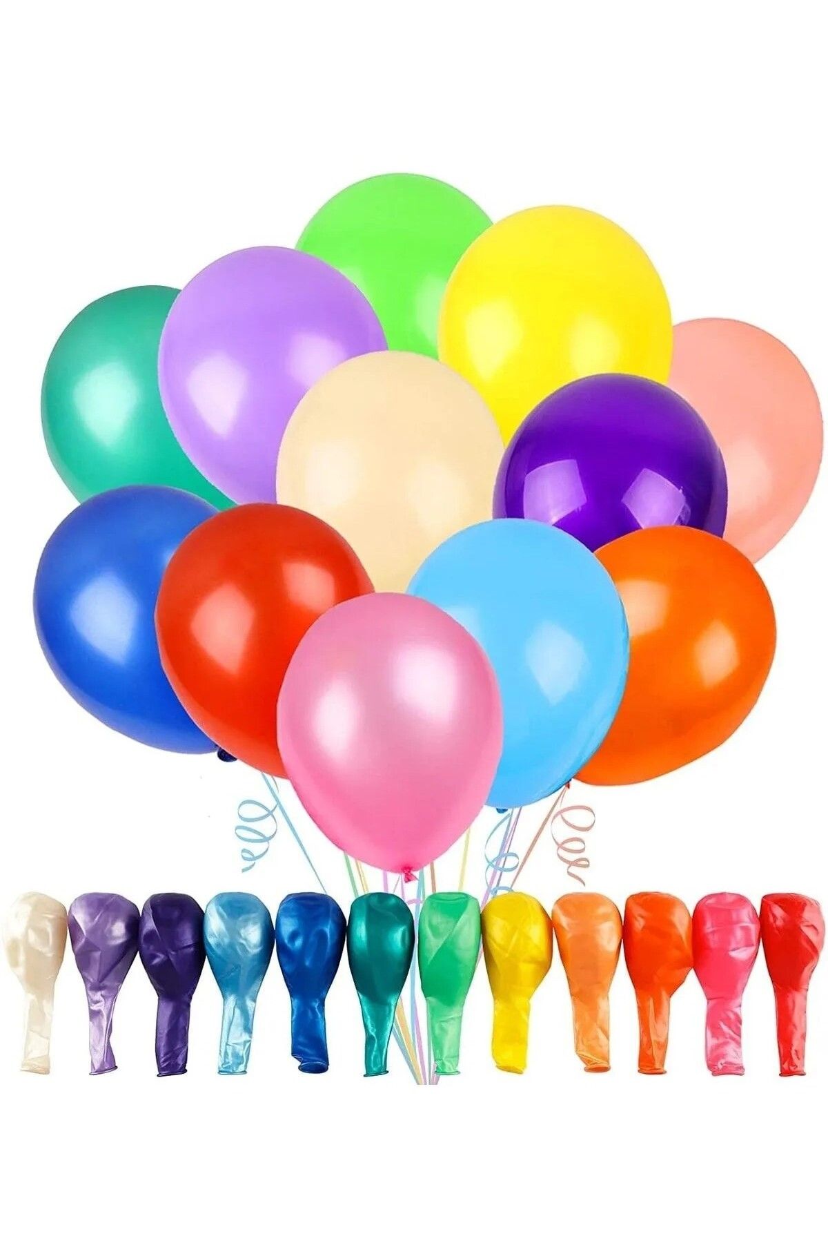 shop Desensiz Renkli Balon 100'lü