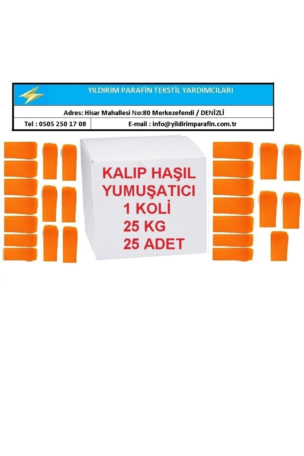 YILSOL KLP 100 KALIP HAŞIL YUMUŞATICI 1 KOLİ 25 KG 25 ADET
