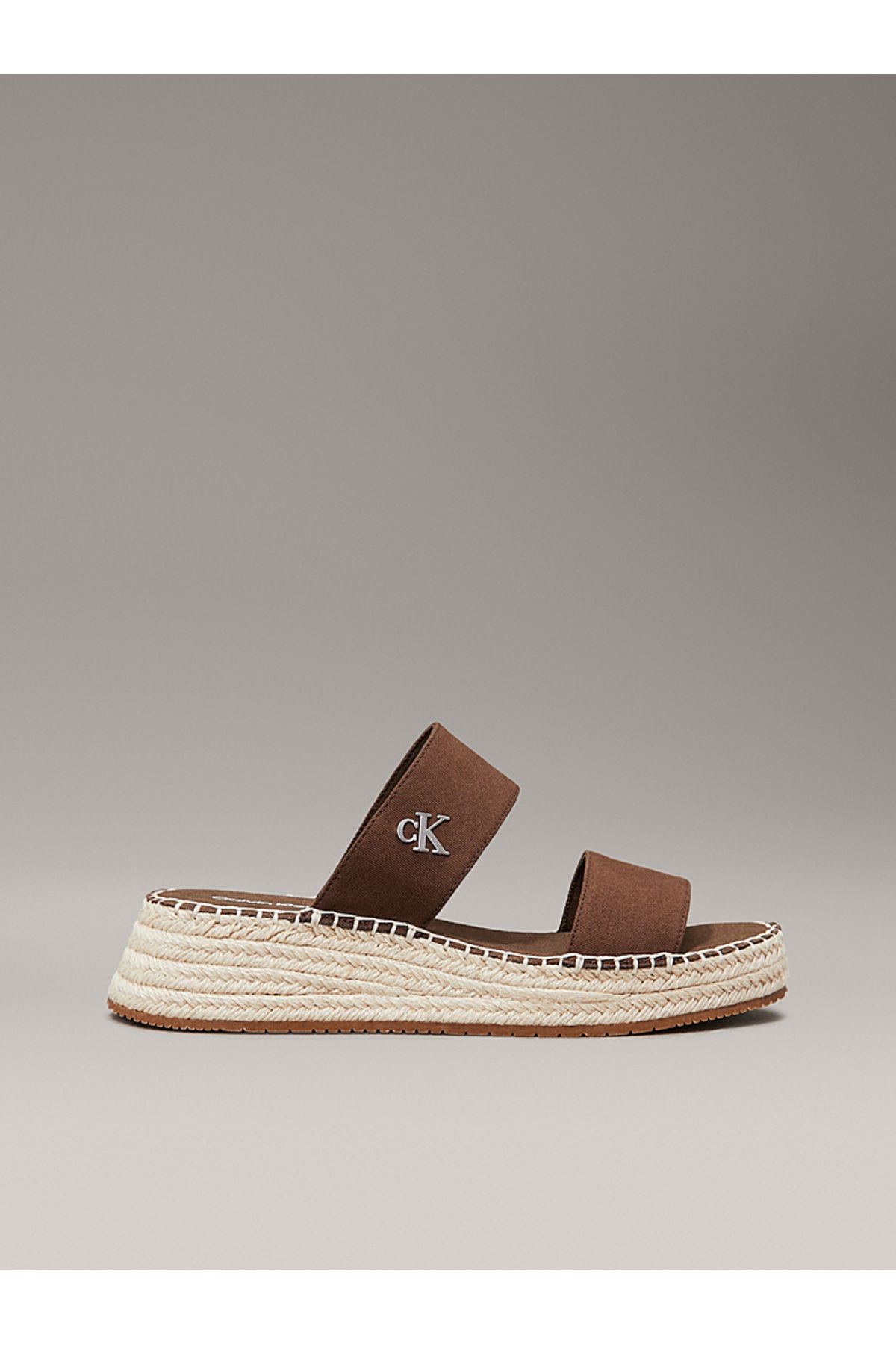 Calvin Klein Canvas Platform Espadrilles