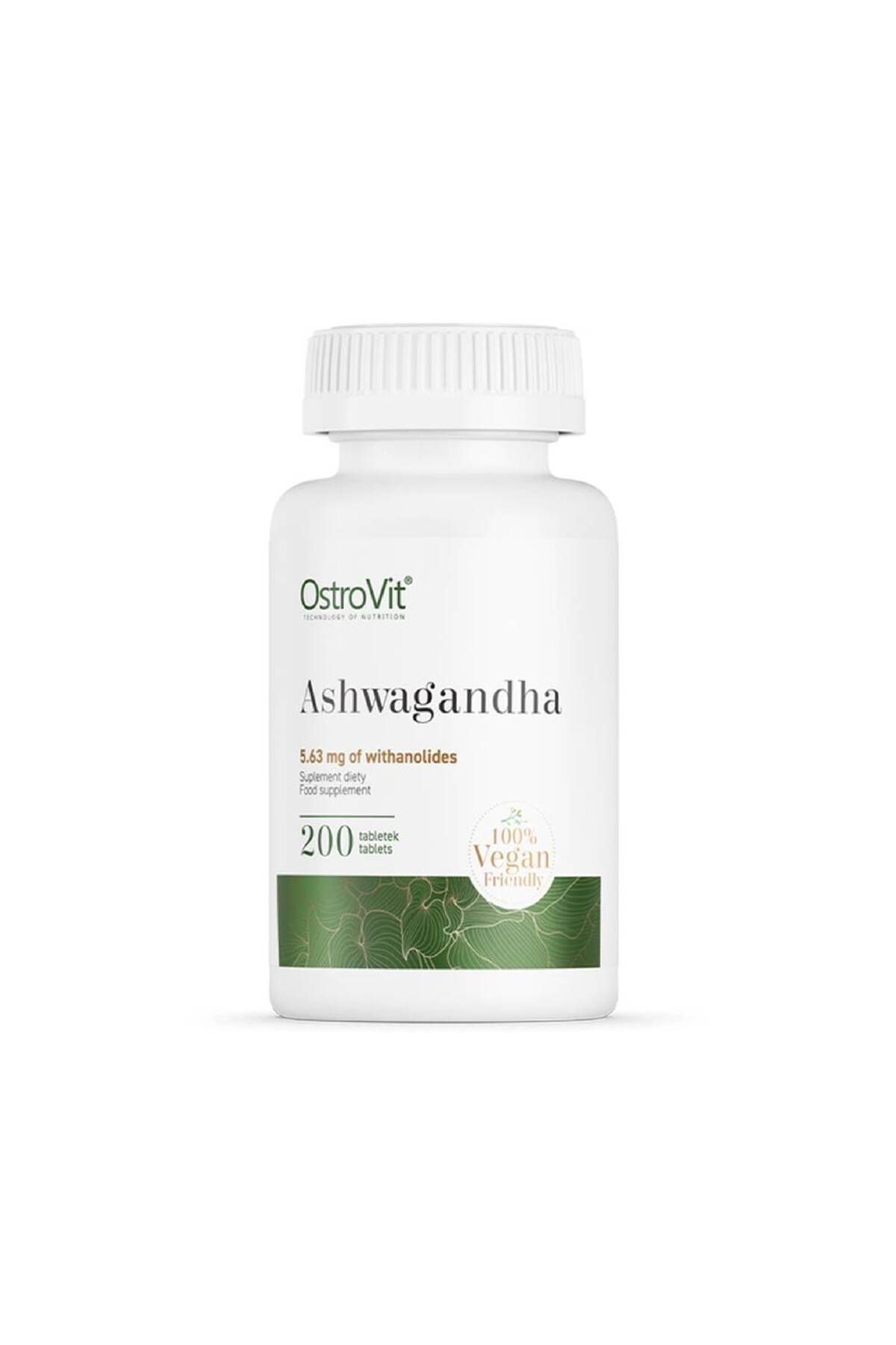 Ostrovit Ashwagandha 375mg, 200 Tablete, Ostrovit, Supliment Alimentar Pentru Sanatate - One Size