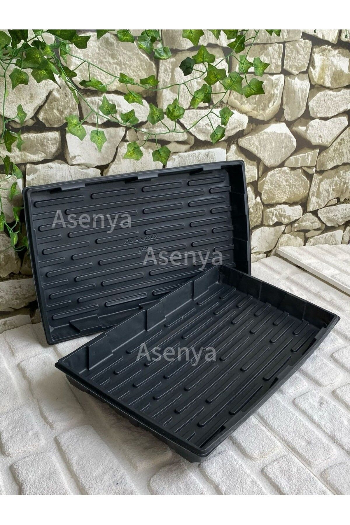 Asenya Fide Viyol Tepsisi 13 Adet Viyol Tabağı Viyol Altlığı Saksı Tabağı Saksı Altlığı Saksı Altı