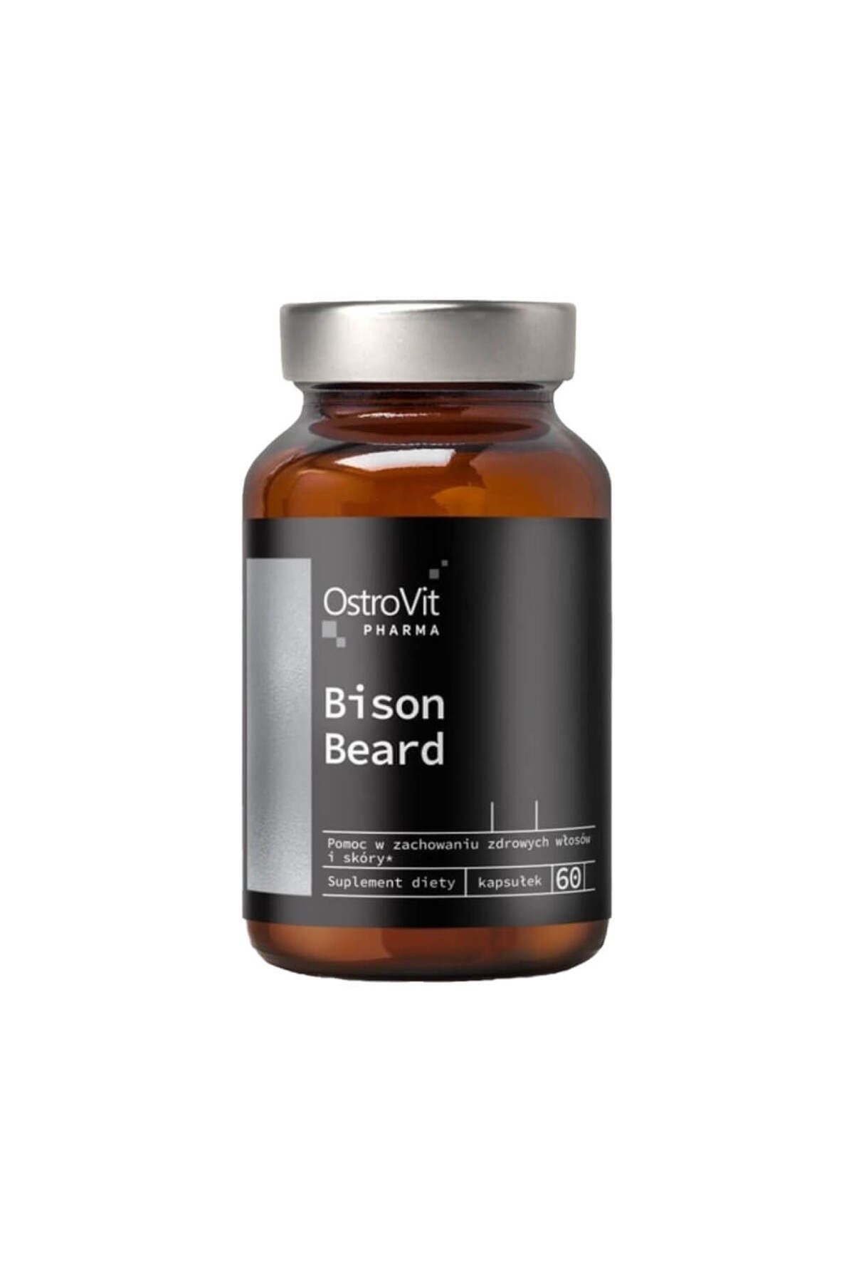 Ostrovit Bison Beard 60 Capsule, Ostrovit, Supliment Pentru Sanatate Si Frumusete Masculina - One Size