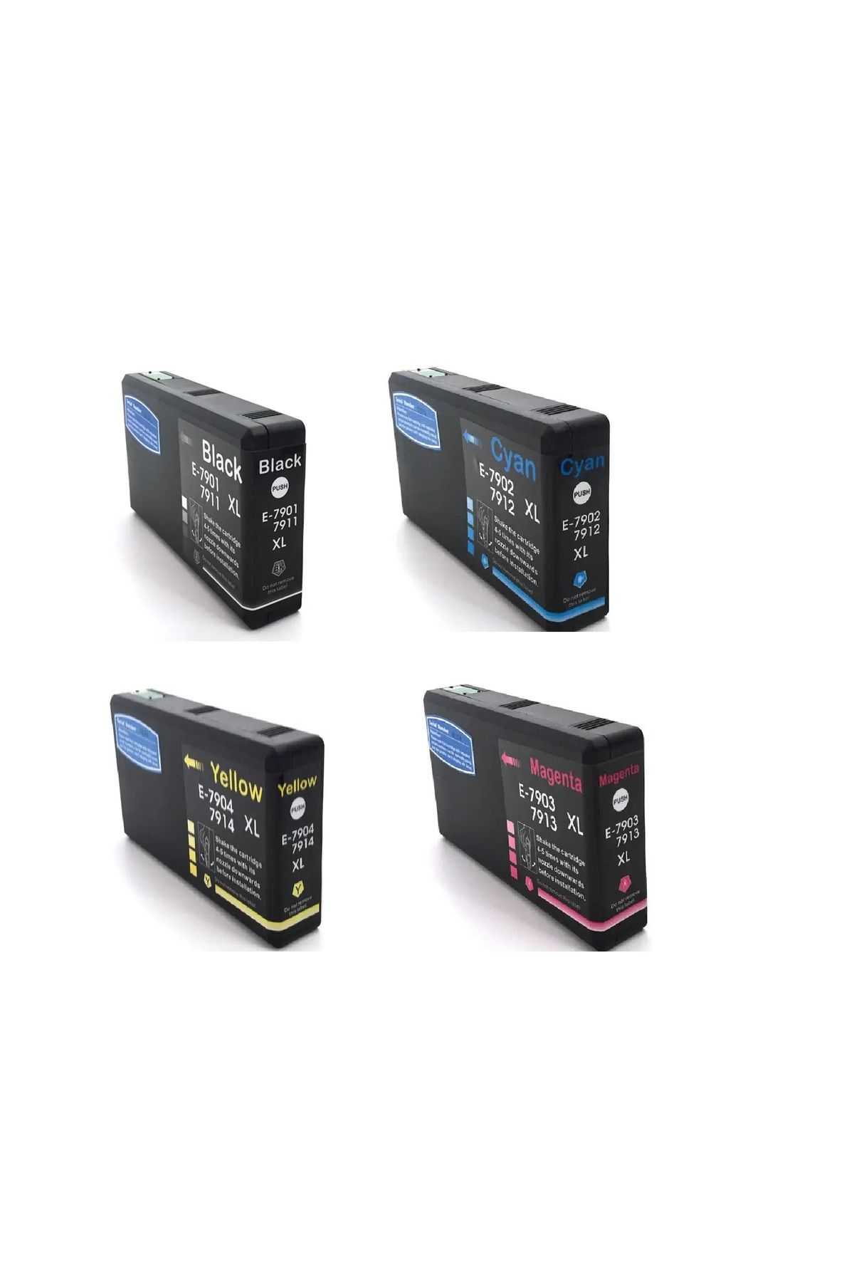 EPSON 79xl-t7901-t7902-t7903-t7904 Workforce Pro Wf-4640dtwf Muadil Kartuş 4 Renk