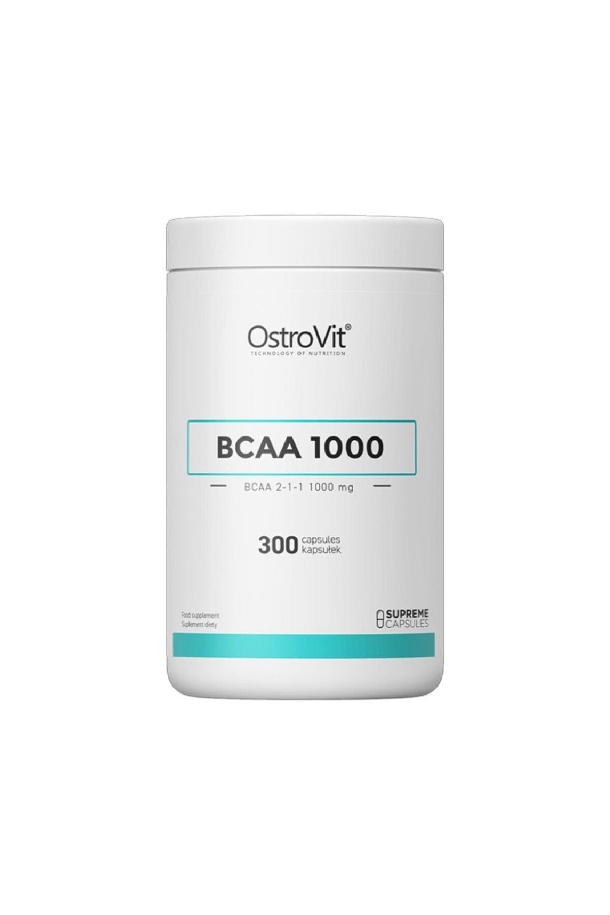 Ostrovit Bcaa 1000, 300 Capsule, Ostrovit, Supliment Alimentar Pentru Recuperare - One Size