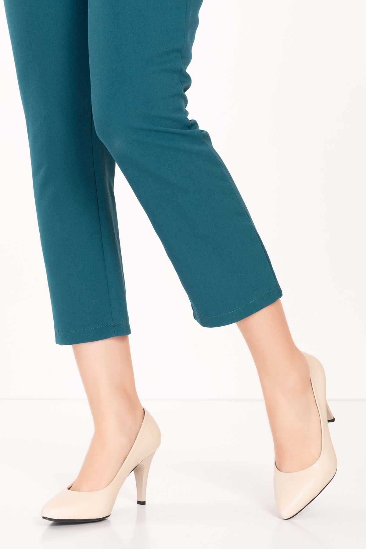 Gondol-Γνήσιο Δερμάτινο Stiletto-vdt.25 Κρέμα 3