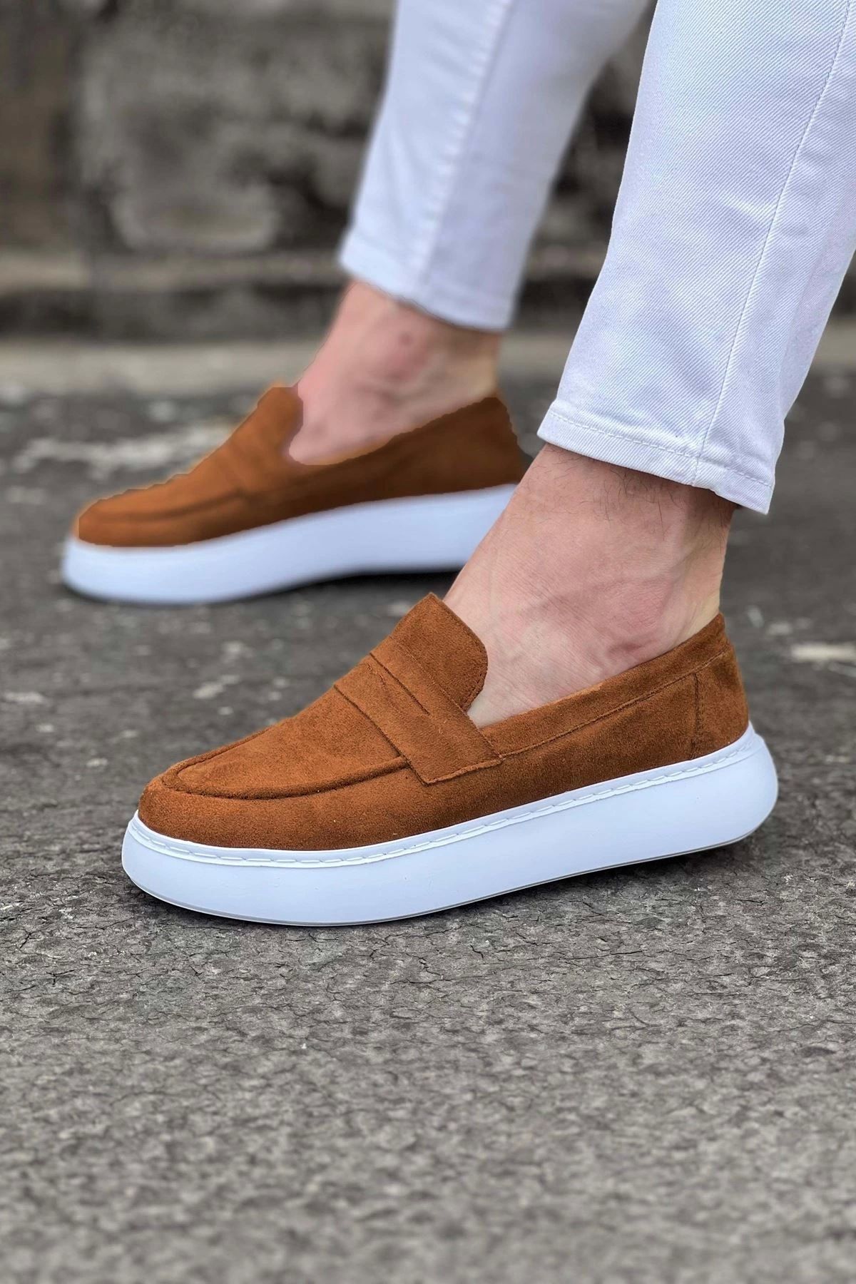 aradimtaradim Wagoon Wg161 Taba Süet Erkek Casual Ayakkabı