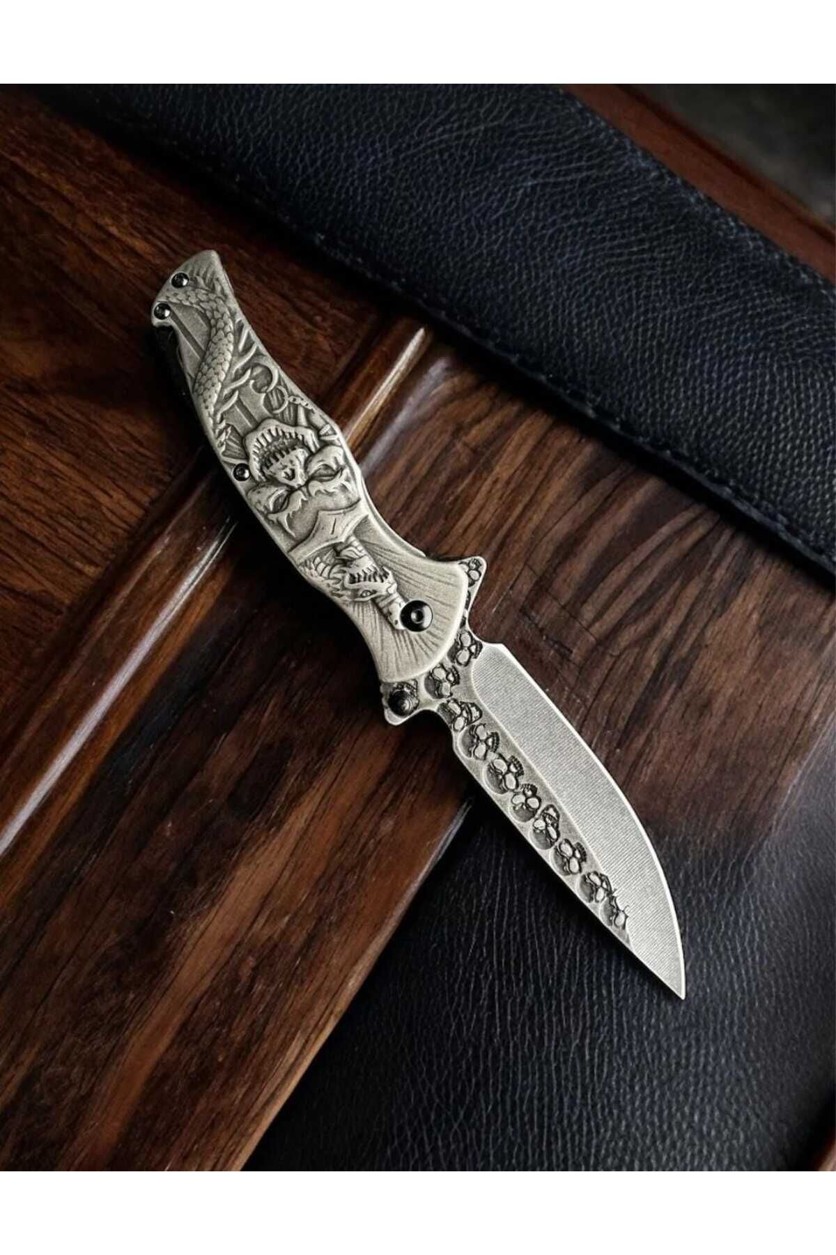 NIGHTSUN Kuru Kafa Çelik Çakı