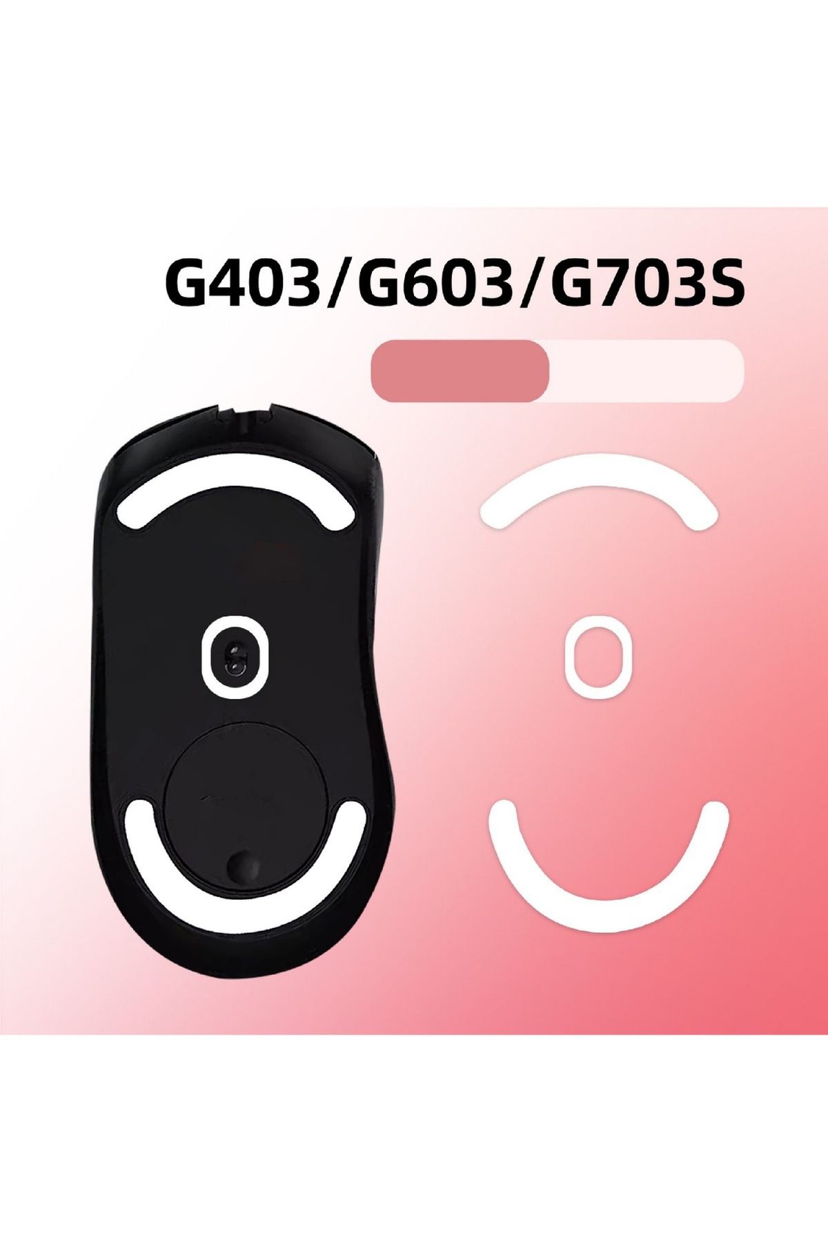 silabor KOPYA - Teflon Stake Logi G403 G603 G703D uyumlu Stake