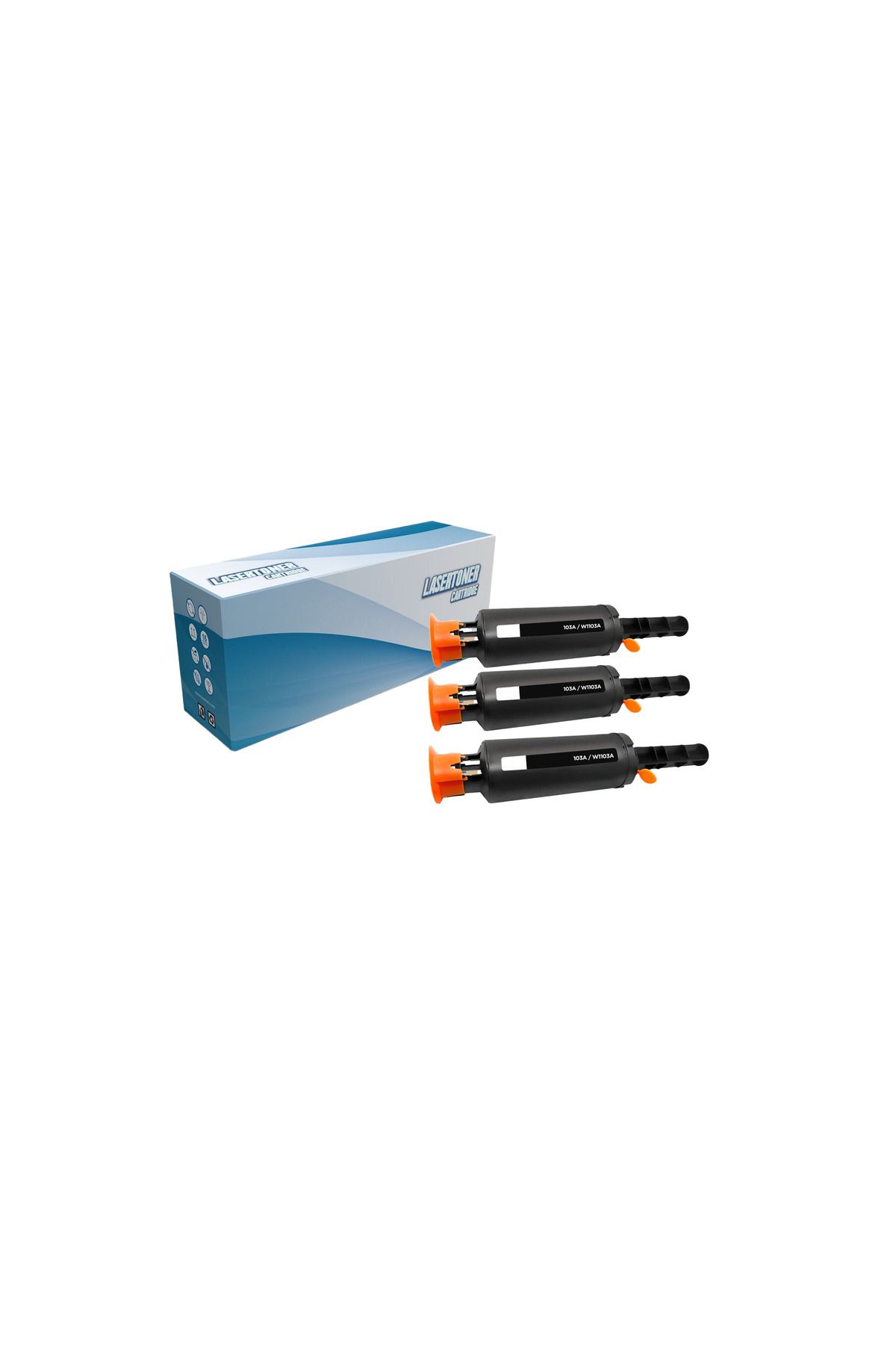 HP 103A-Hp Neverstop 1000n Muadil Toneri 3 Lü Avantajlı Paket