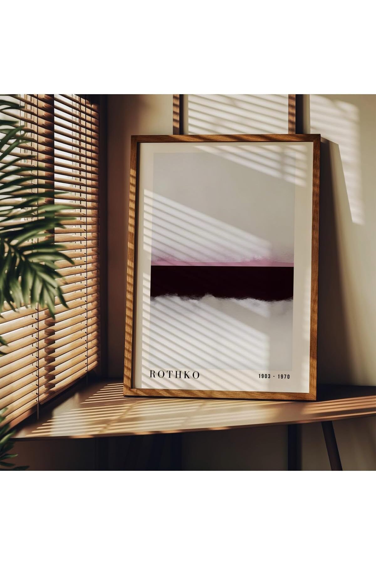 KDROĞLU plamystical Tanıtım Rothko Çerçevesiz Poster, Modern Dekoratif Çerçevesiz Poster, Tablo, Rothk