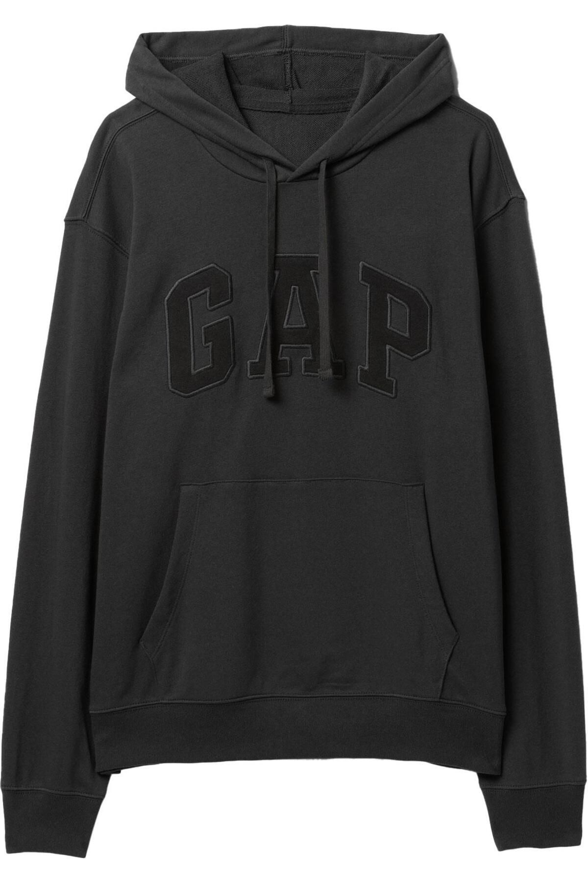 GAP 868453005 V-Frch Ft Heritage Logo Po Erkek Eşofman Üstü