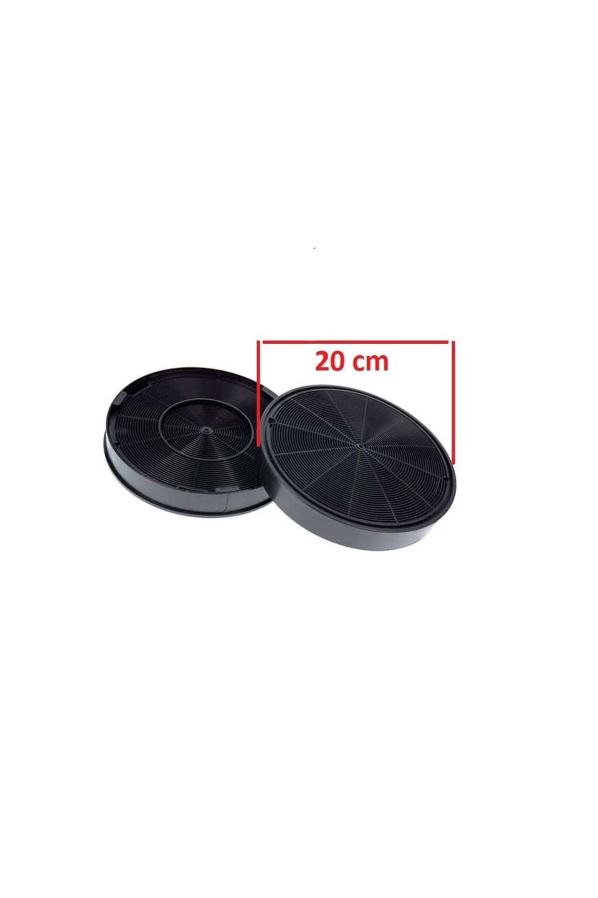 Dominox DOMİNOX DA621 D BK DAVLUMBAZ KARBON FİLTRE 1 TAKIM (2 ADET)