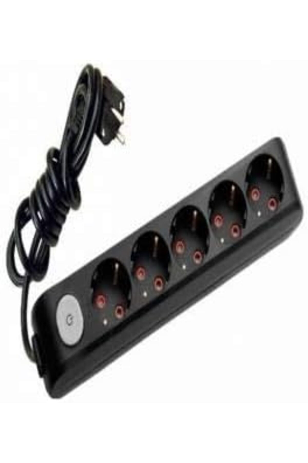 STOREMAX EMN Multi-Let 5 Li Siyah Anahtarlı Çocuk Korumalı Grup Priz 3 Mt Cİ ST5 1133631