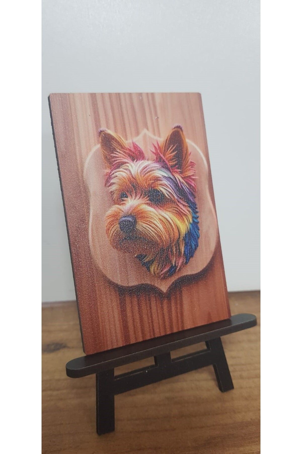 Altınuç Art Design 2 Adet Köpek v5 Mini Tablo
