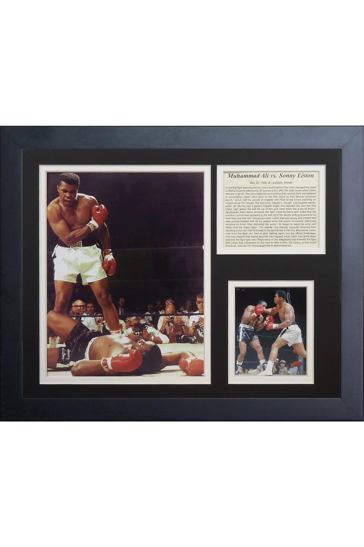 mazıdağı where kalıp hiç Muhammad Ali v.b. Liston çerçeveli fotoğraf collage, 11 x 35,6 cm mzdağsyf 113