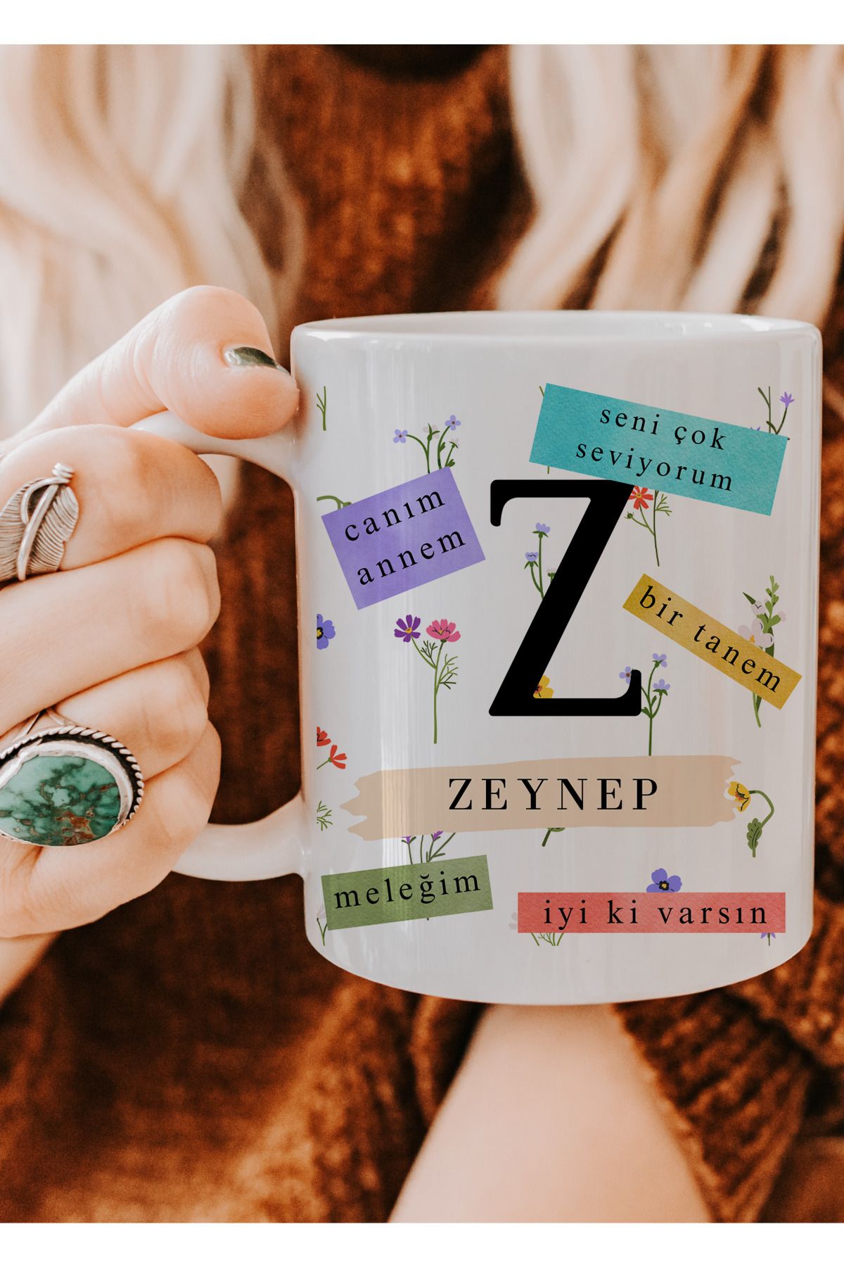 Witchy Co İsme Özel Anneler Günü Kupa Bardağı, Hediyelik
