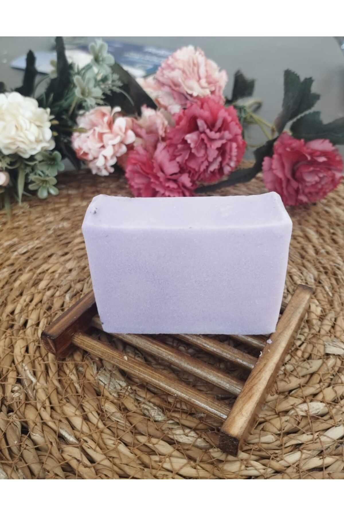 Lavos Handcraft Nemlendirici Gliserinli Doğal Sabun ve Sabunluk Seti