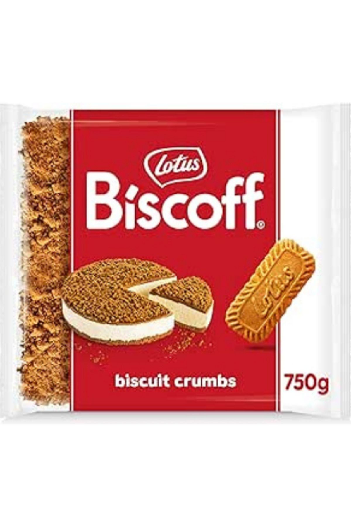 UMAMİCRAFT Lotus Biscoff Bisküvi Kırıntısı 750 gr – Karamelli Crumble, Cheesecake Tabanı Için