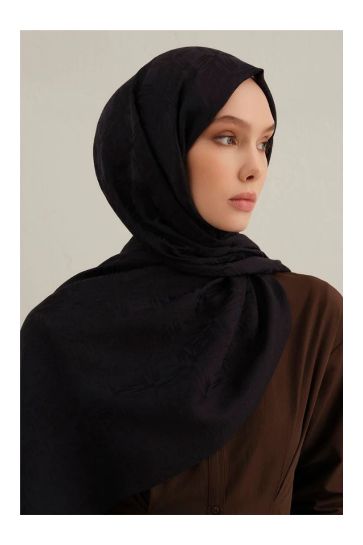 Armine Lyocell Naia Kare Monogram Şal