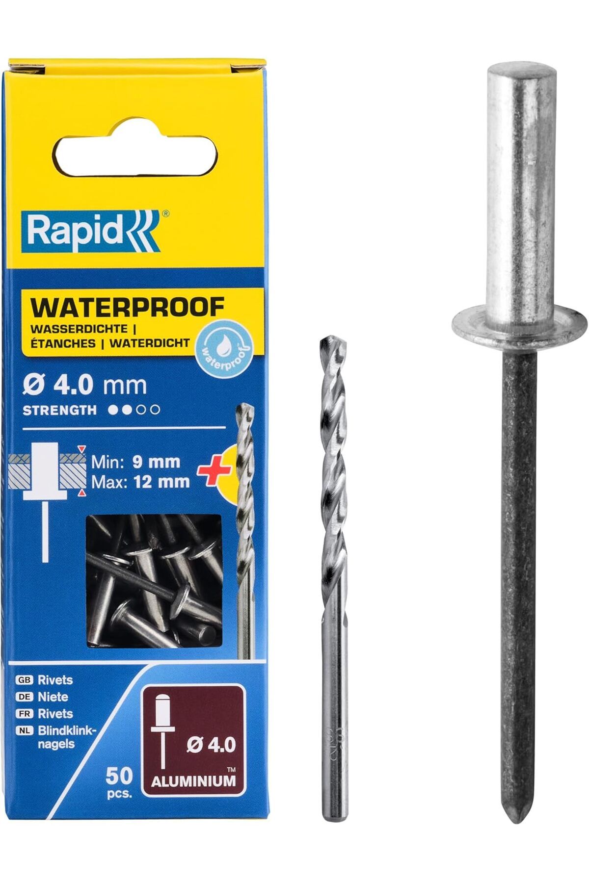 ÇAĞUR Dark Perçin4.8X14 mm Su Geçirmez Matkap Ucu Yenii 1099594