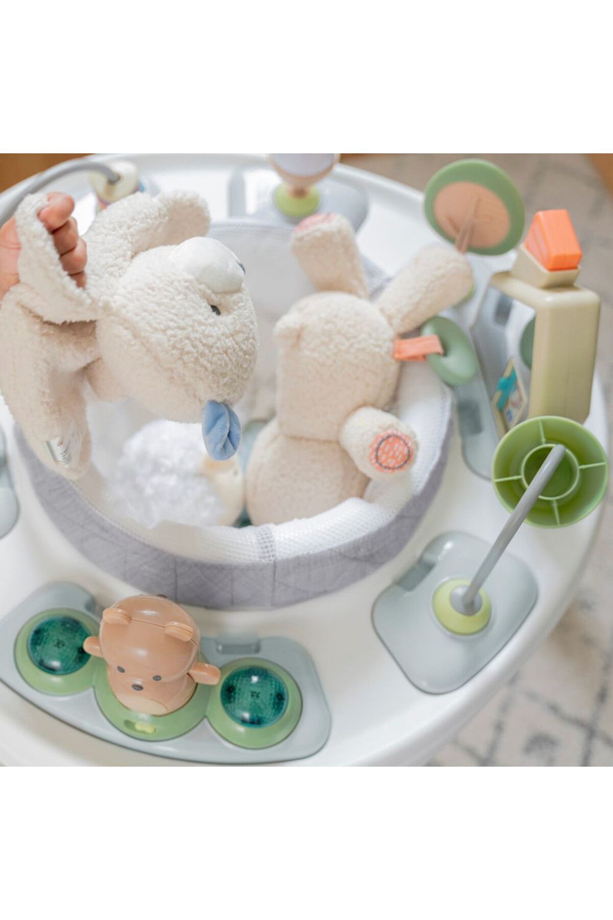 Ingenuity-مجموعة أنشطة 2 في 1 من Spring & Sprout مع طاولة - الغابة الأولى - العمر: من 6 إلى 24 شهرًا فأكثر 4