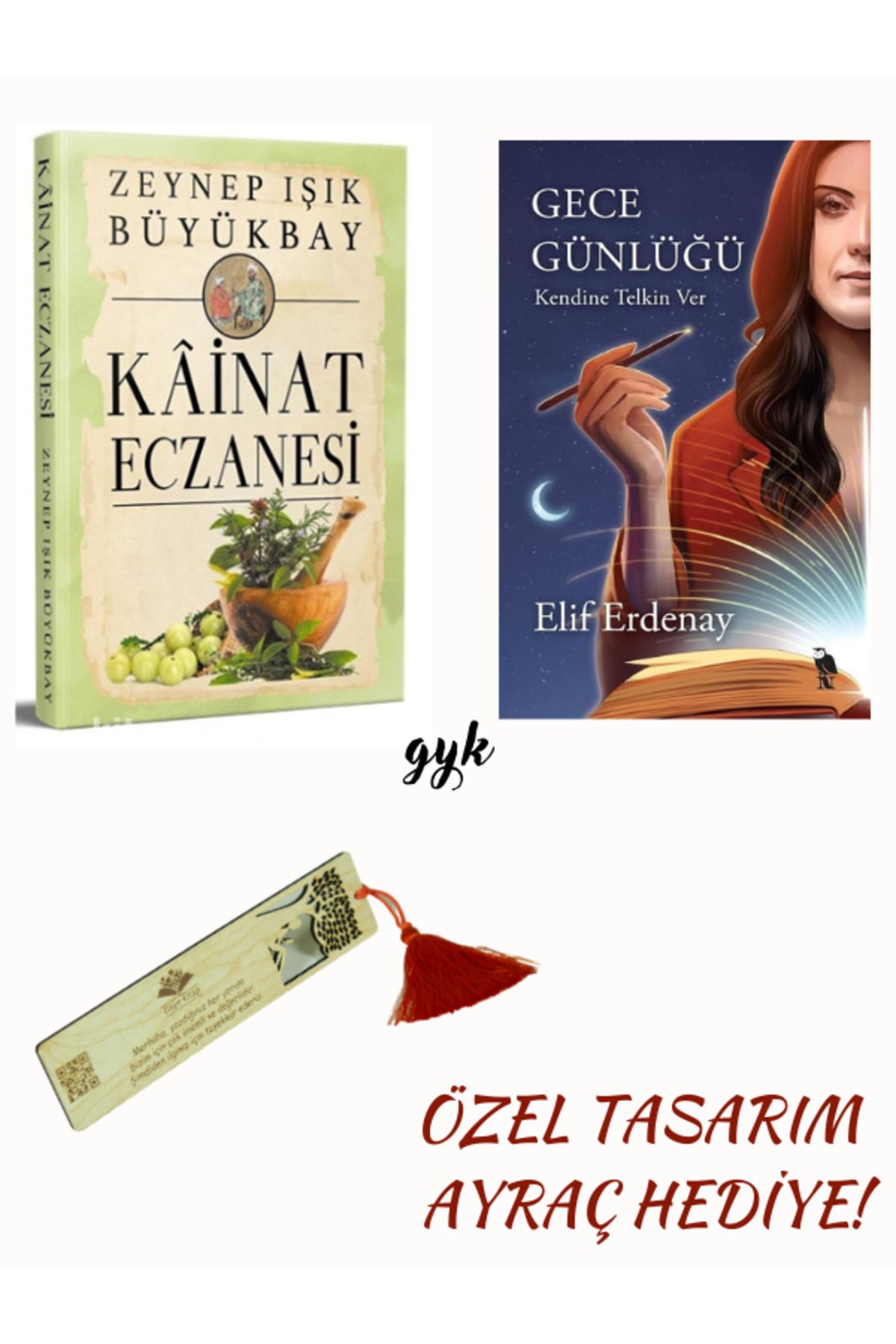 Kişisel Yayınlar Kainat Eczanesi ve Gece Günlüğü 2'li SET (AYRAÇ HEDİYELİ!)