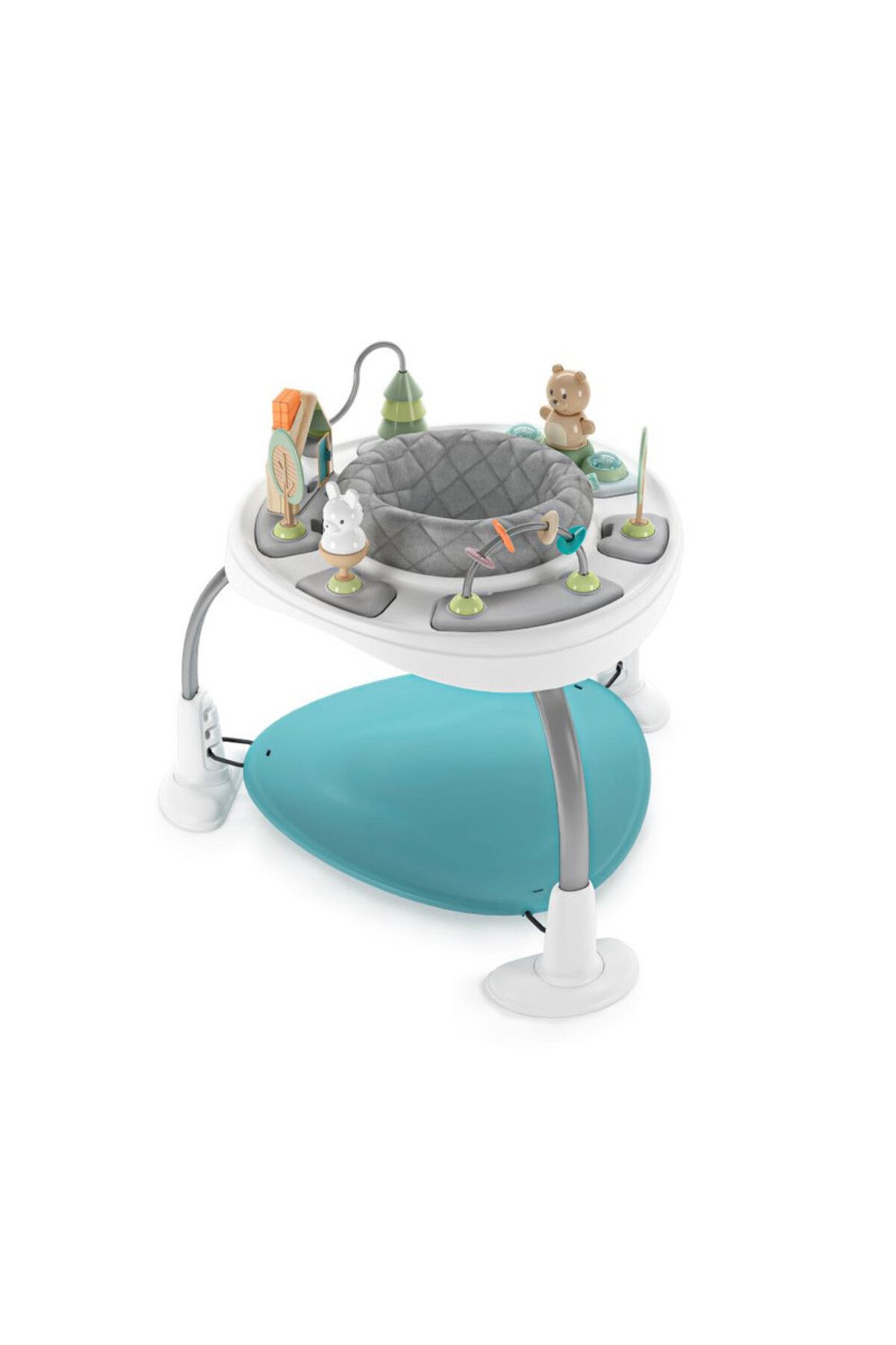 Ingenuity-مجموعة أنشطة 2 في 1 من Spring & Sprout مع طاولة - الغابة الأولى - العمر: من 6 إلى 24 شهرًا فأكثر 1