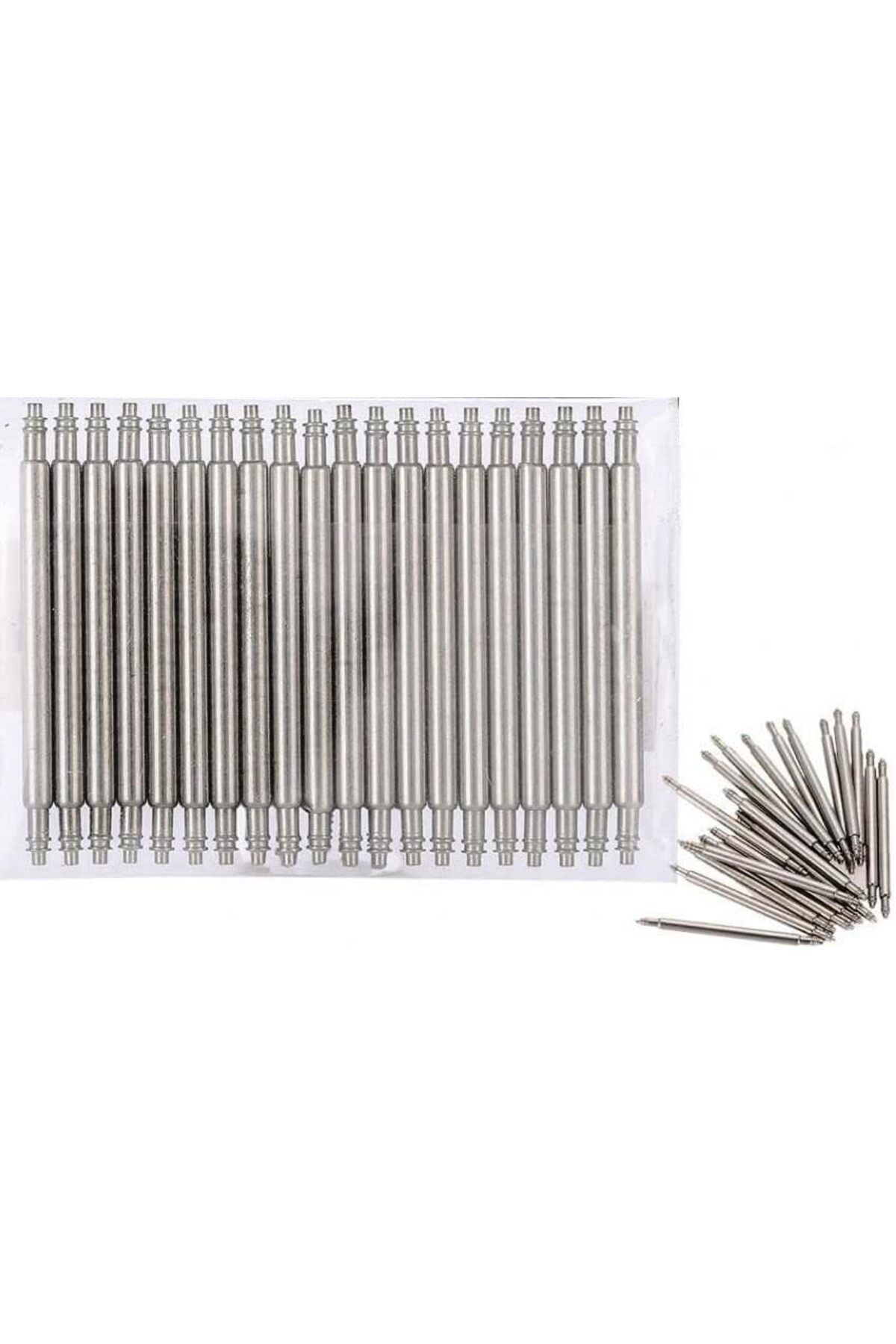 ÇAĞUR Dark Adet 24mm Saat Pimi Yaylı Susta Kordon Spring Bar Çelik Paslan Yenii 1099594