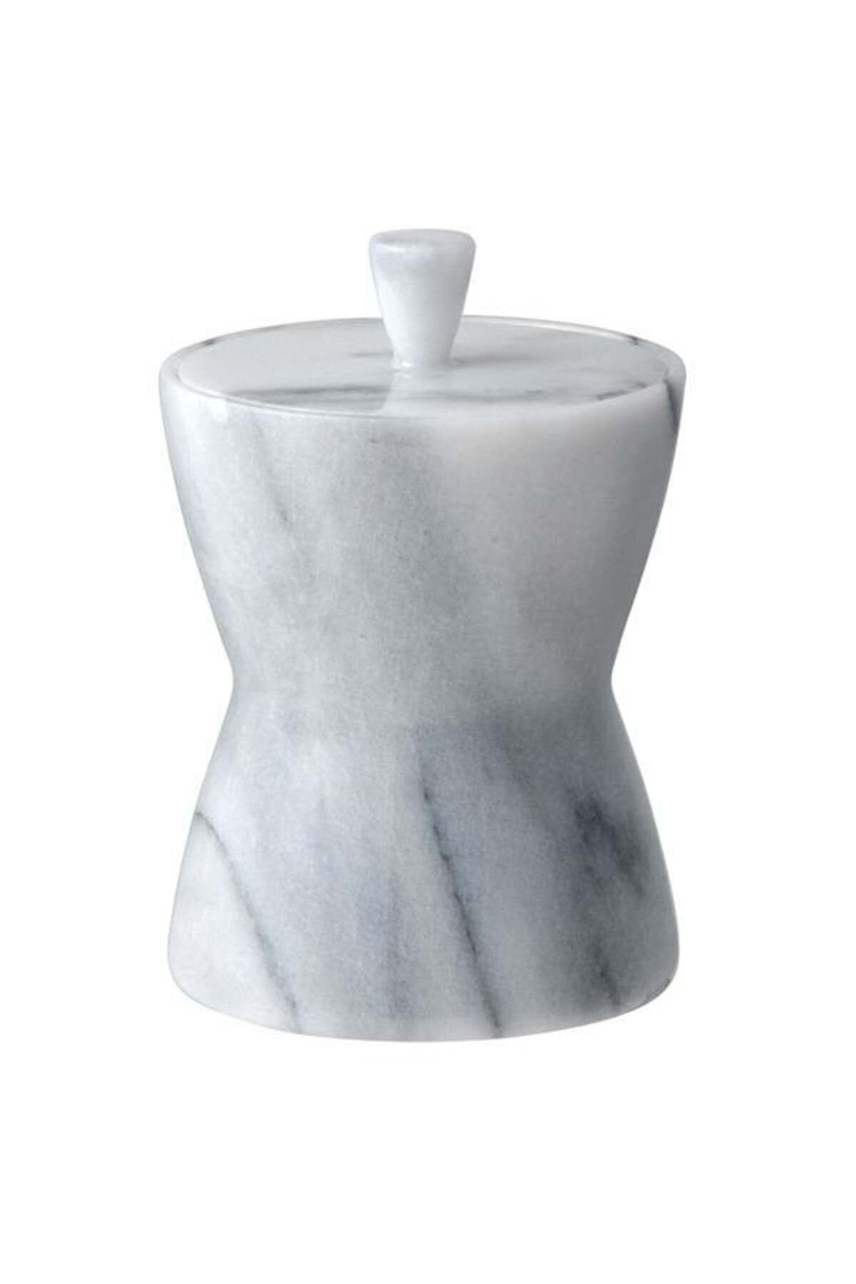 Hafele Pamuk Kutusu White Marble Açık Gri ve Beyaz Renk