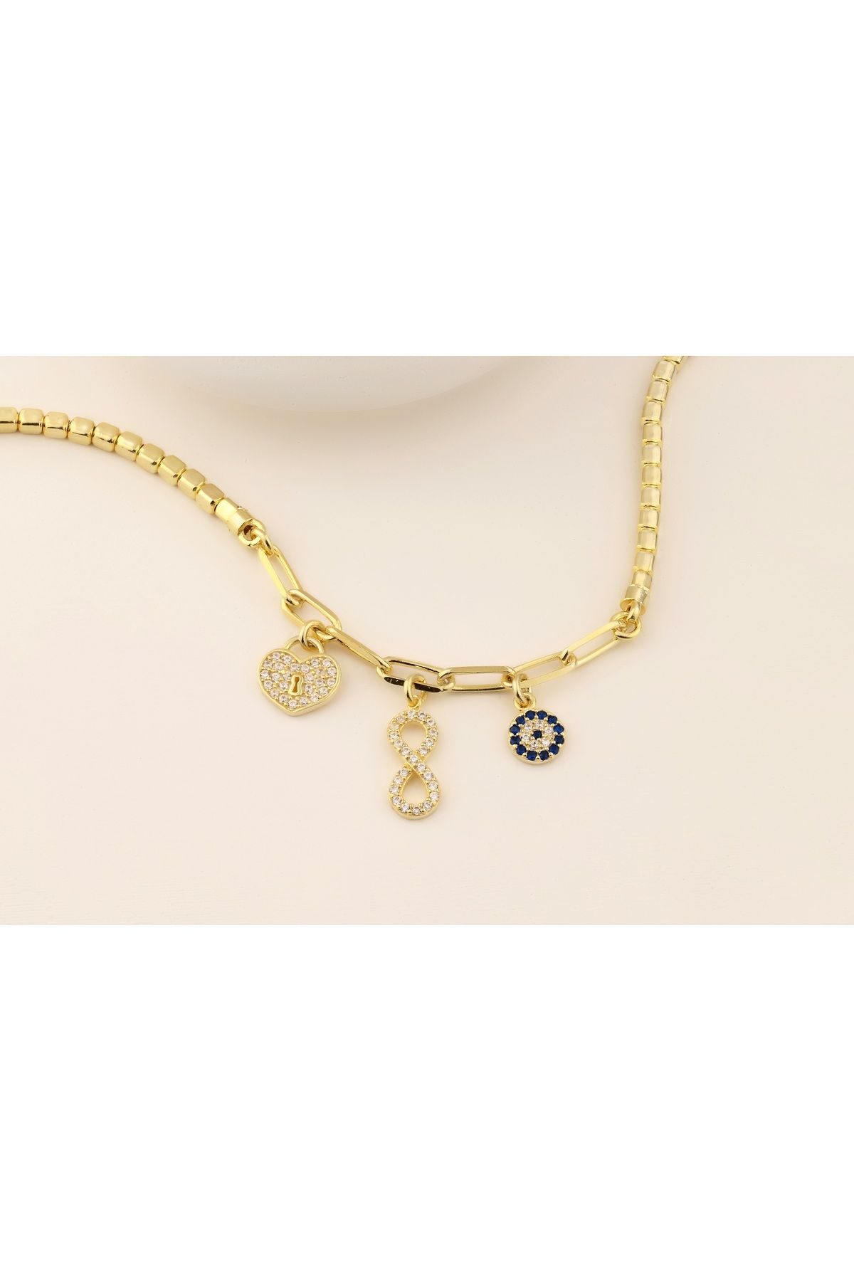Vicenza Silver Sonsuzluk Charm Bileklik - 925 Ayar Gümüş