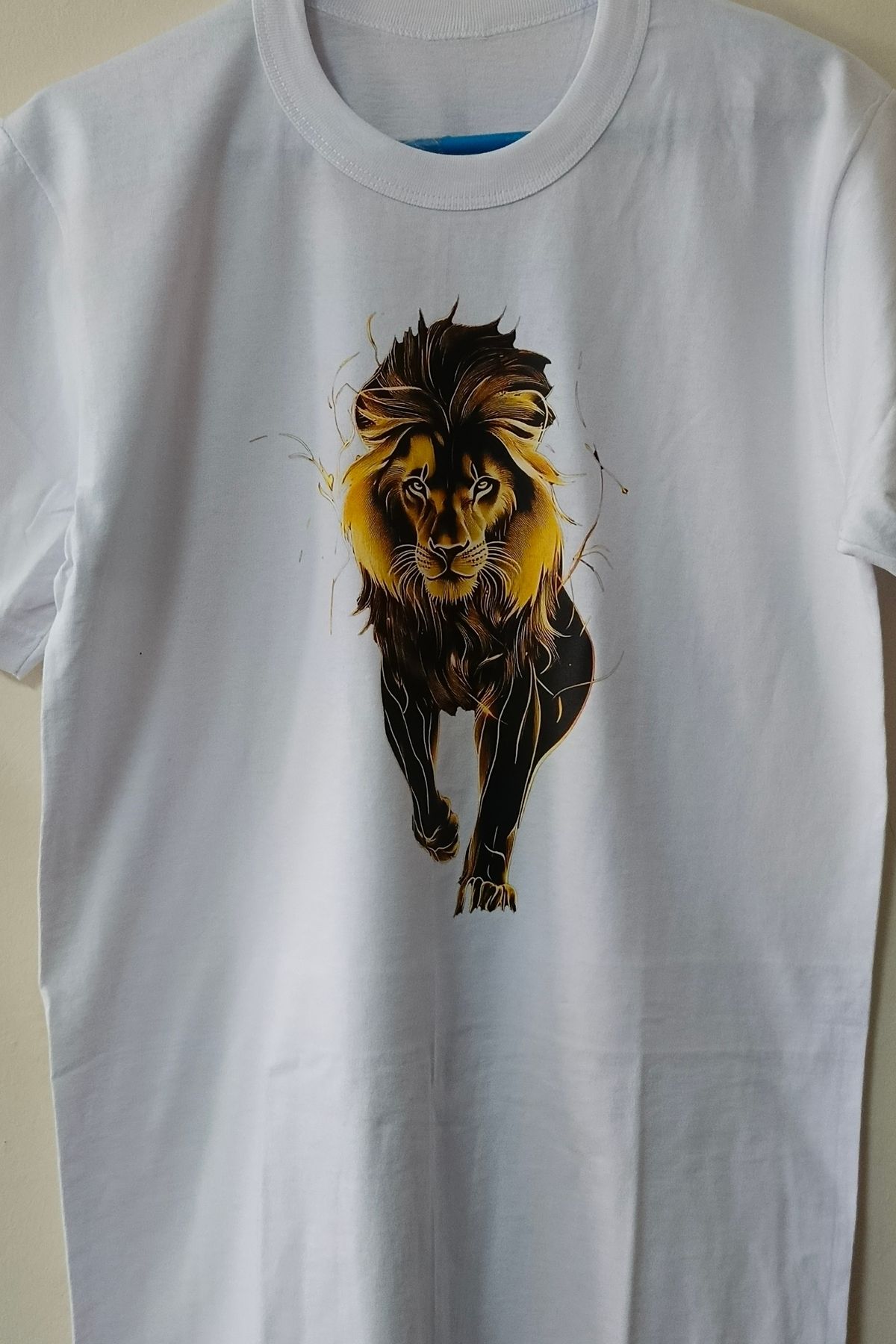 Ervo Reklam Arslan resimli baskılı T-shirt