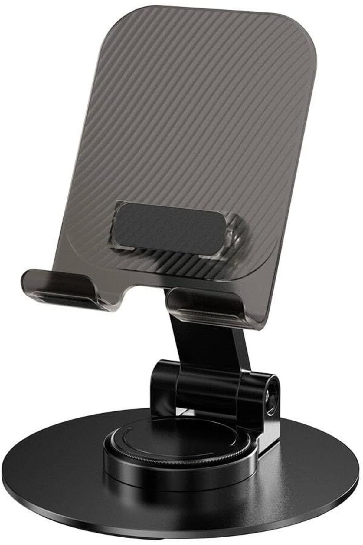 DERİK Simurg Taşınabilir Katlanabilir 360 Dönebilen Karbon Çelik Tasarımlı Telefon ve Tablet Standı
