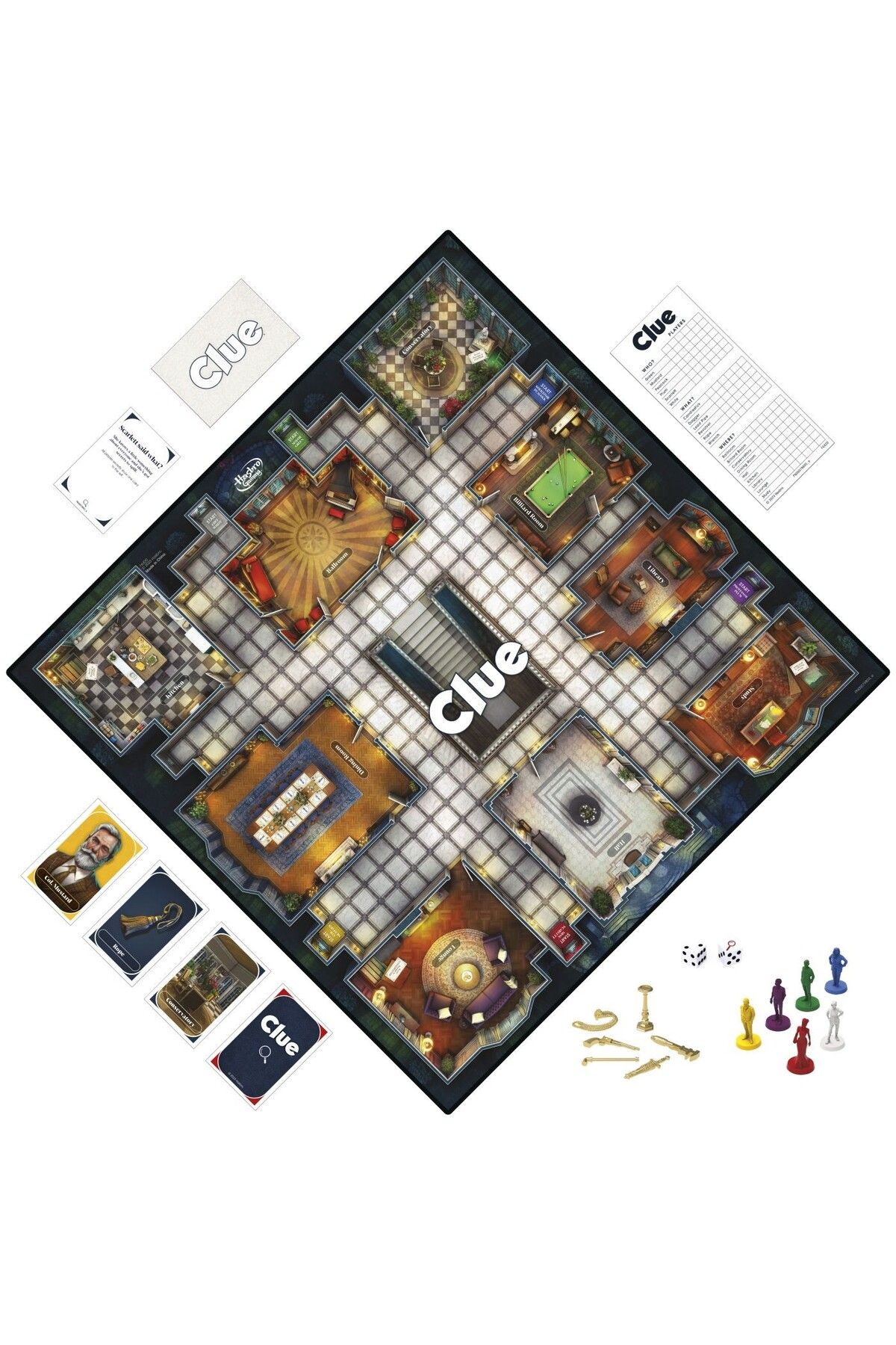 Hasbro-Cluedo strategy and investigation game 2