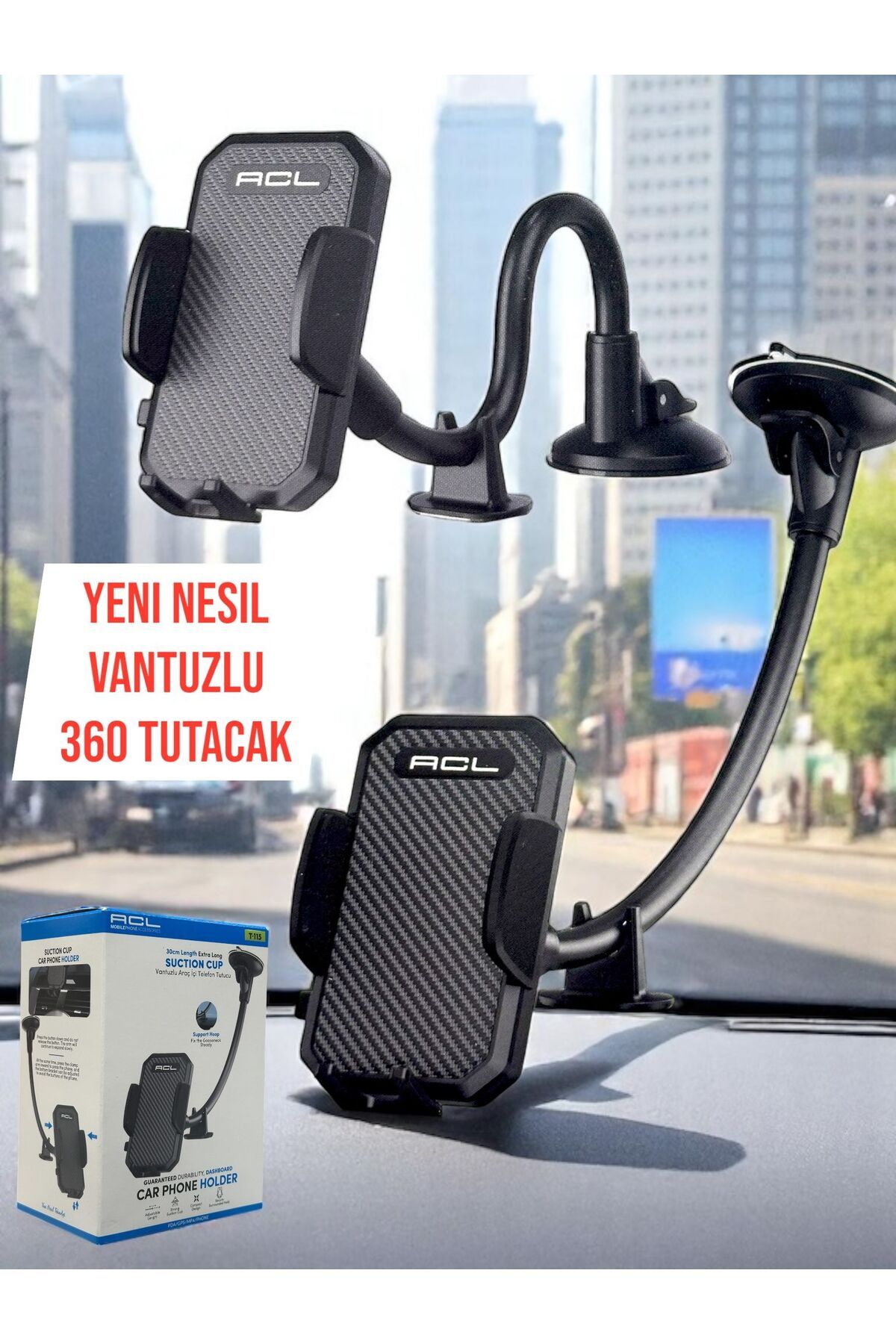 bestcase Araç Içi Telefon Tutucu Vantuzlu Araba Telefon Tutucu Araba Telefon Tutacağı