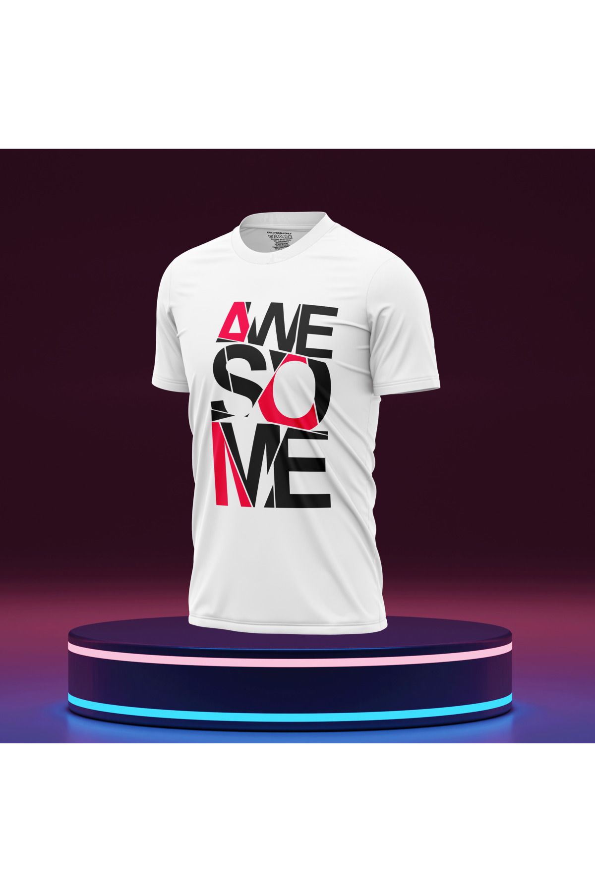 Bulvar Lee Erkek Sıfır Yaka Baskılı Yazlık T-Shirt