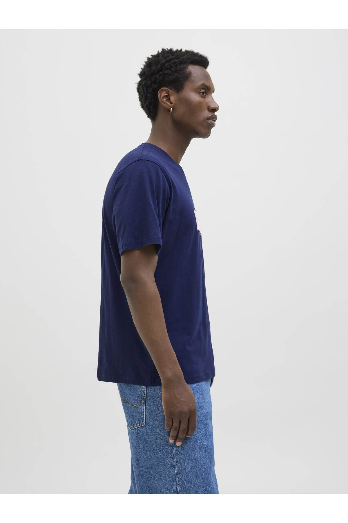 Jack & Jones-Ανδρικό μπλουζάκι Jack Jones Jorfrederiksberg Box Script Tee Ss Cn Ln 12278266 -04 4