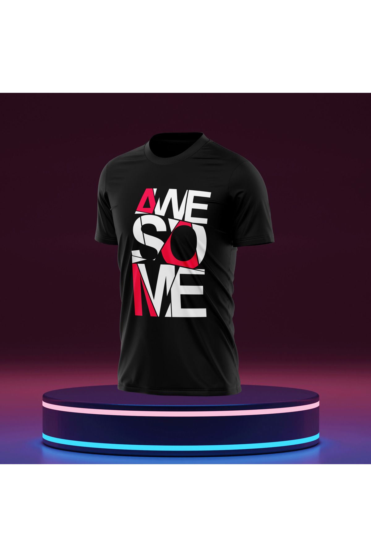 Bulvar Lee Erkek Sıfır Yaka Baskılı Yazlık T-Shirt