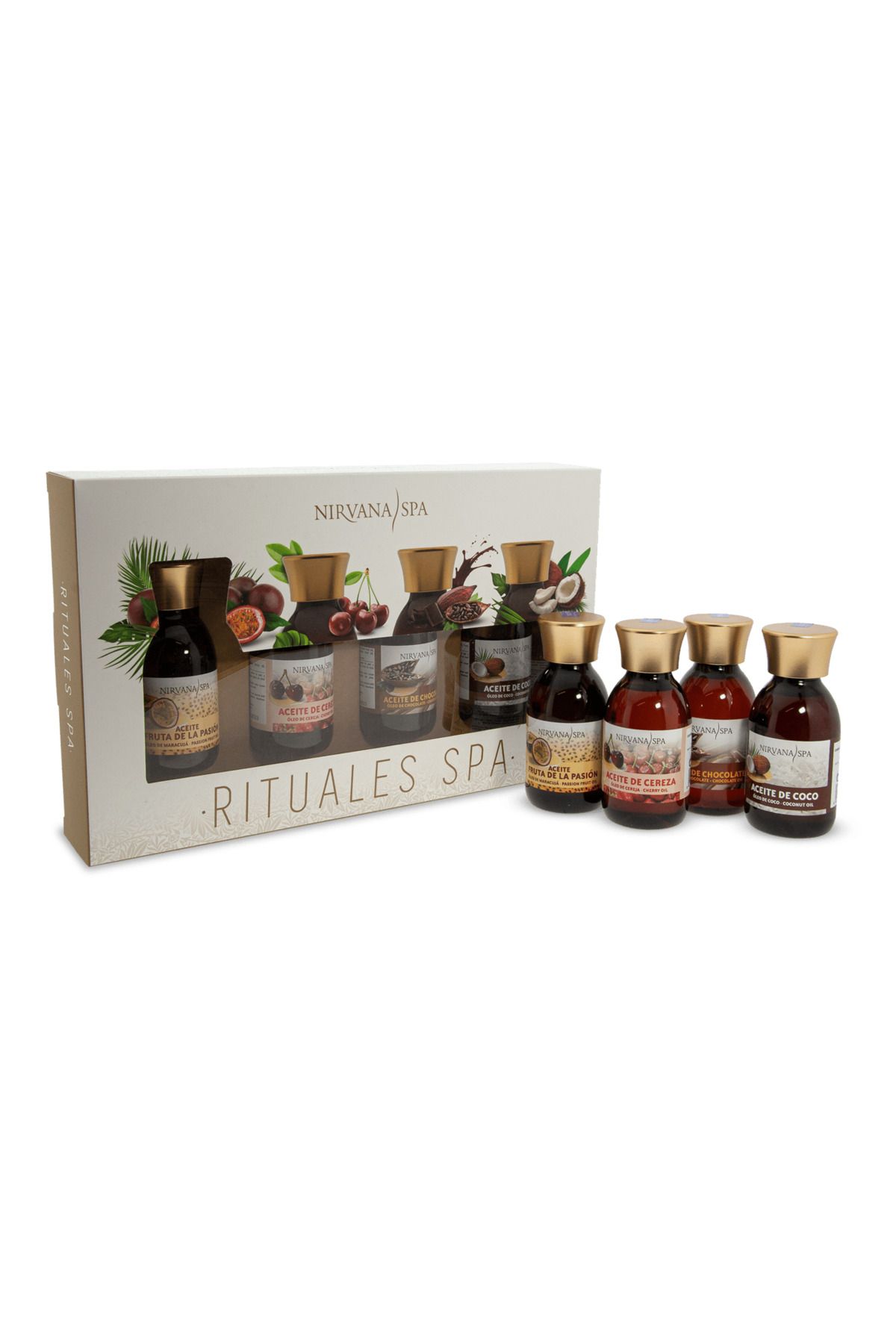 08 artvin gazozu Pachet Ritualuri Spa, Îngrijire Cu Ulei De Fructul Pasiunii, Cireșe, Ciocolată, Nucă De Cocos - One Size