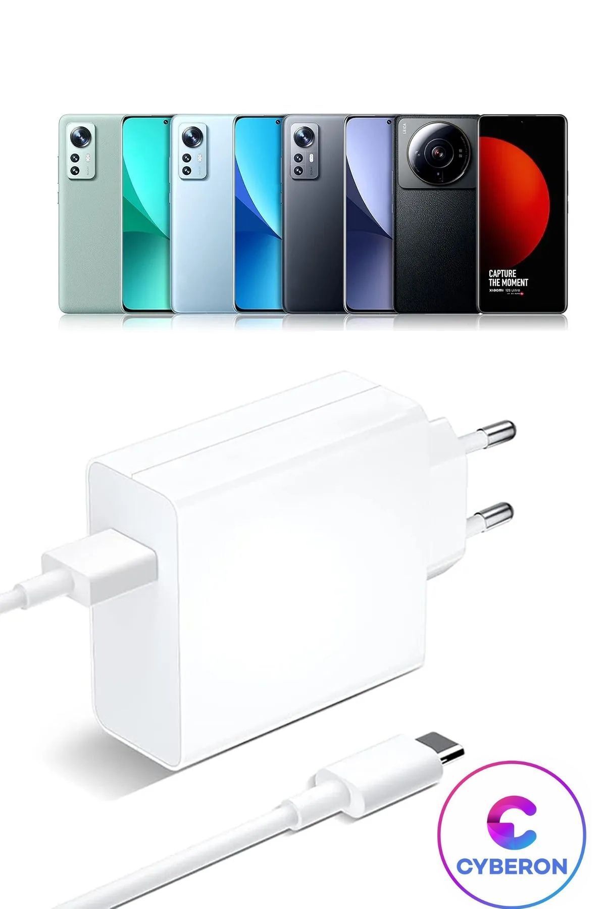 CYBERON Type-c 67w (WATT) Ultra Hızlı Şarj Aleti Adaptör Kablo Set