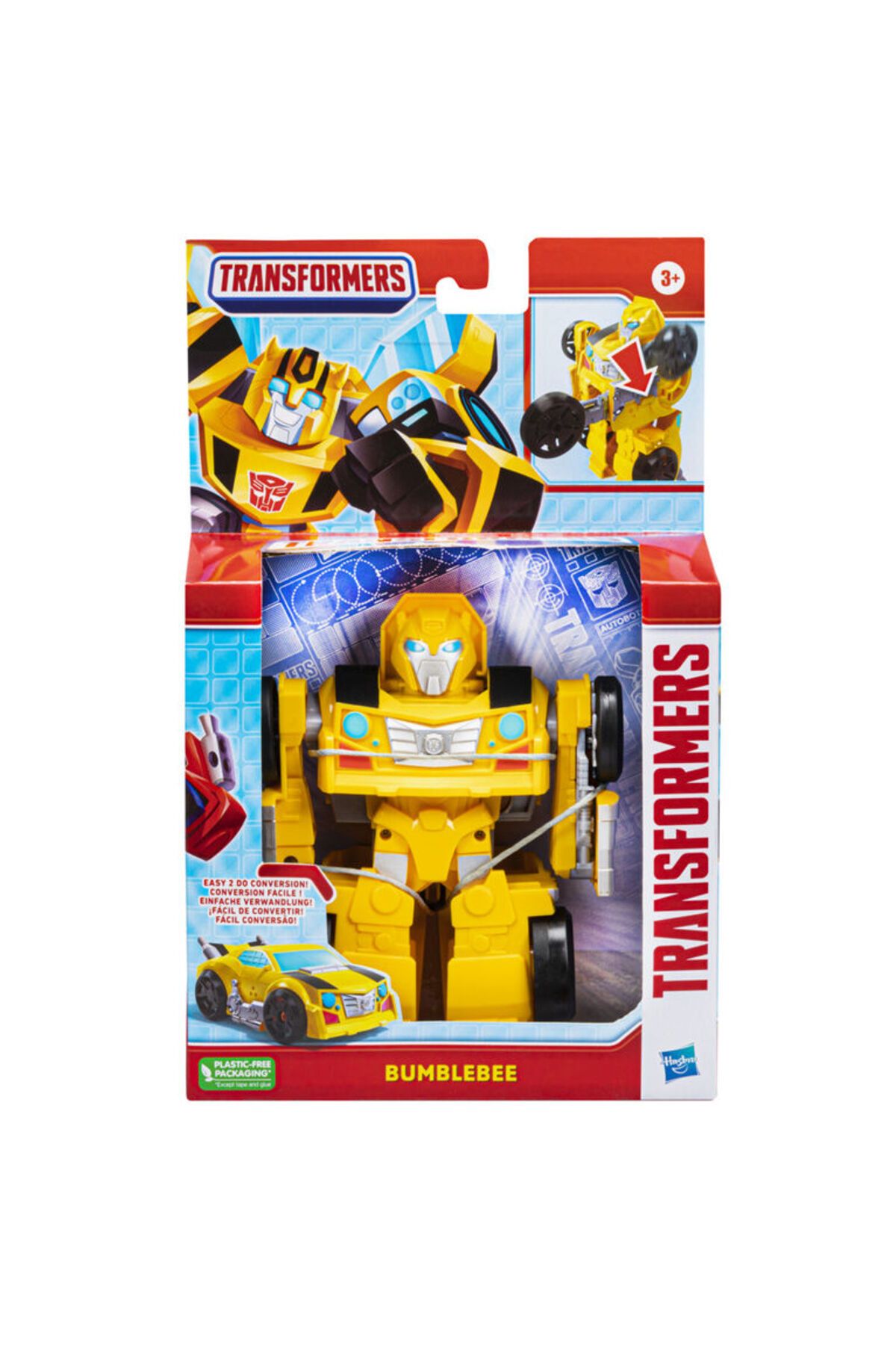 transformers-Bumblebee Transforming Robot and Car Figure – 2-in-1 Toy (Ages 3+) 3