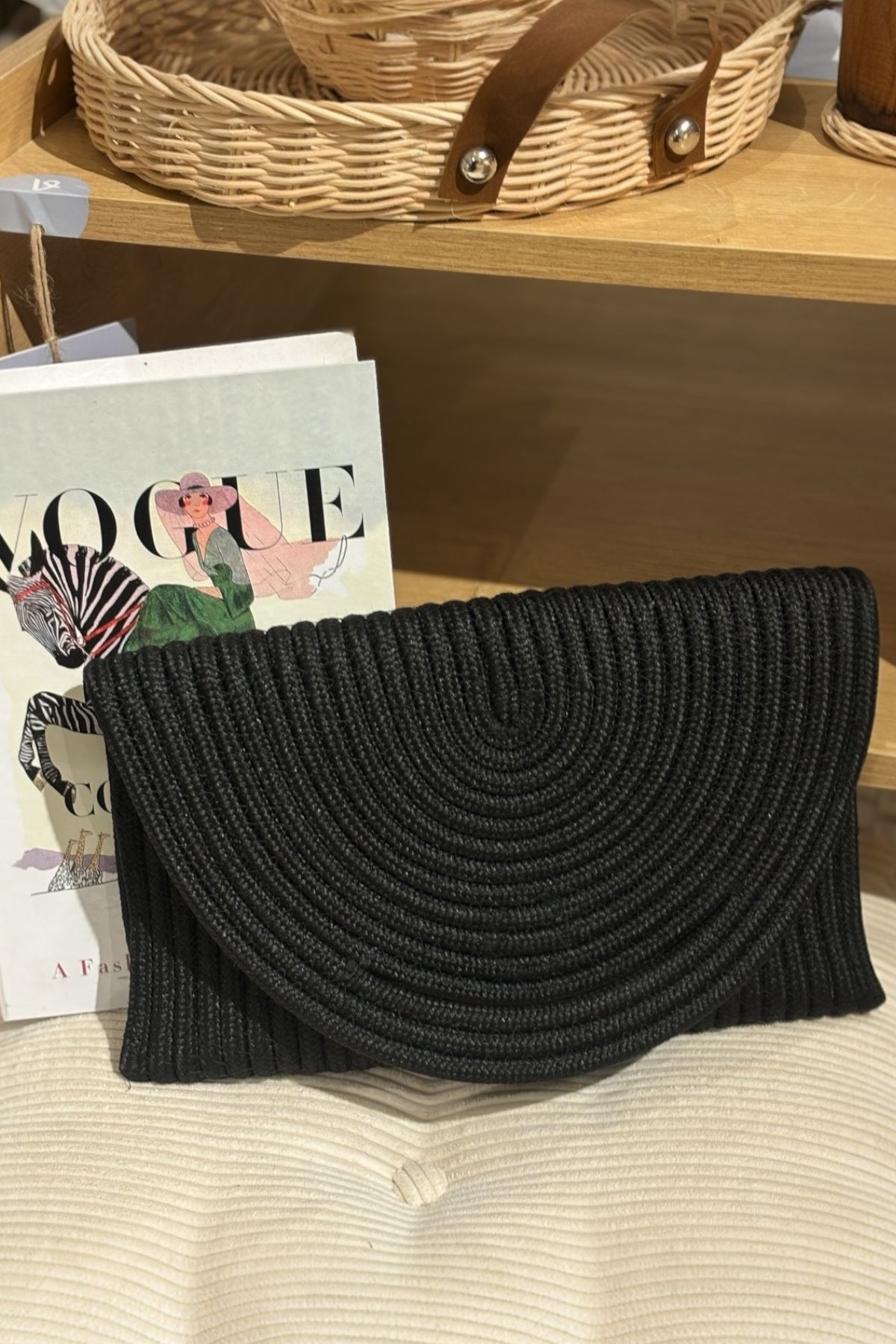 MaVaux El Geçirme Detaylı Zarf Portföy Clutch Çanta