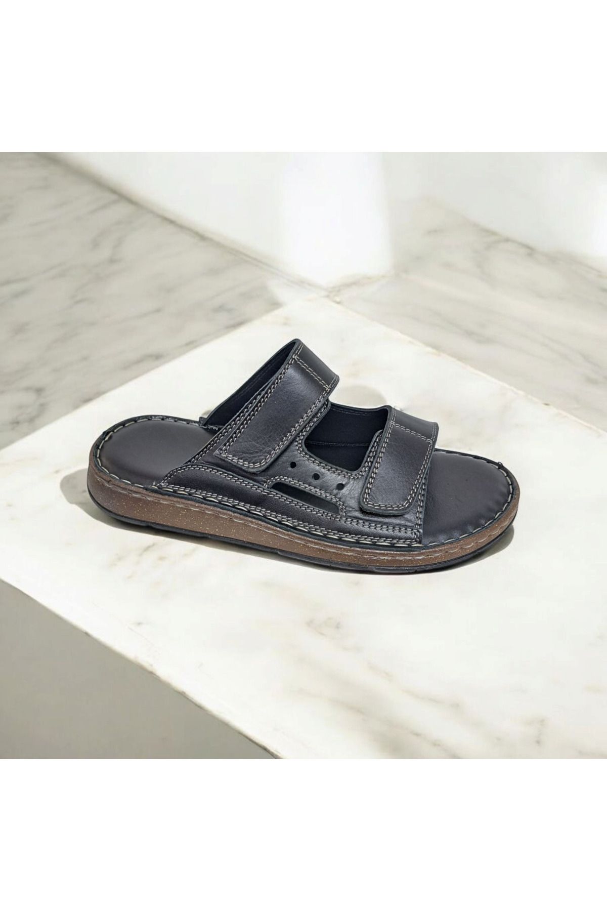 MODA ERKEK GÜNLÜK DERİ TERLİK