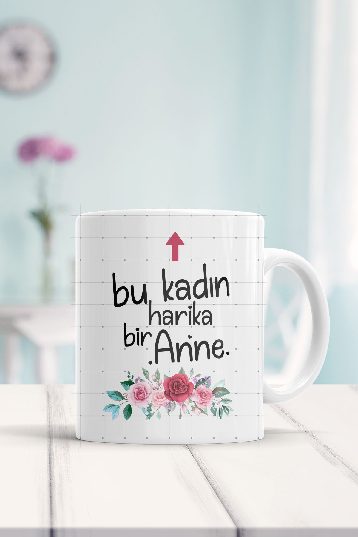 BİBANAPROMOSYON Bu Kadın Harika Bir Anne Baskılı Kupa Bardak