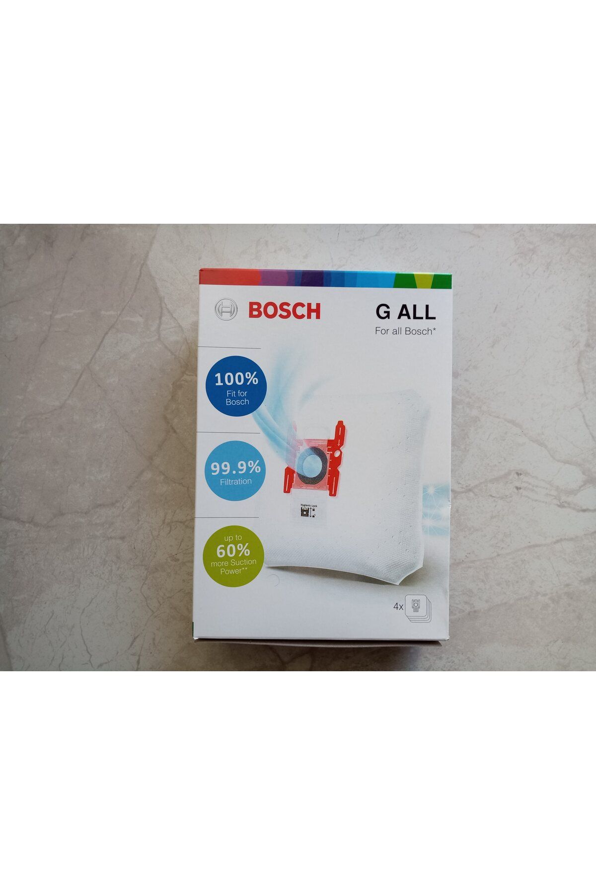MPTEDARİK Bosch Bsa 2801 Kutulu Süpürge Toz Torbası (Kutu İçi 4 Adettir)
