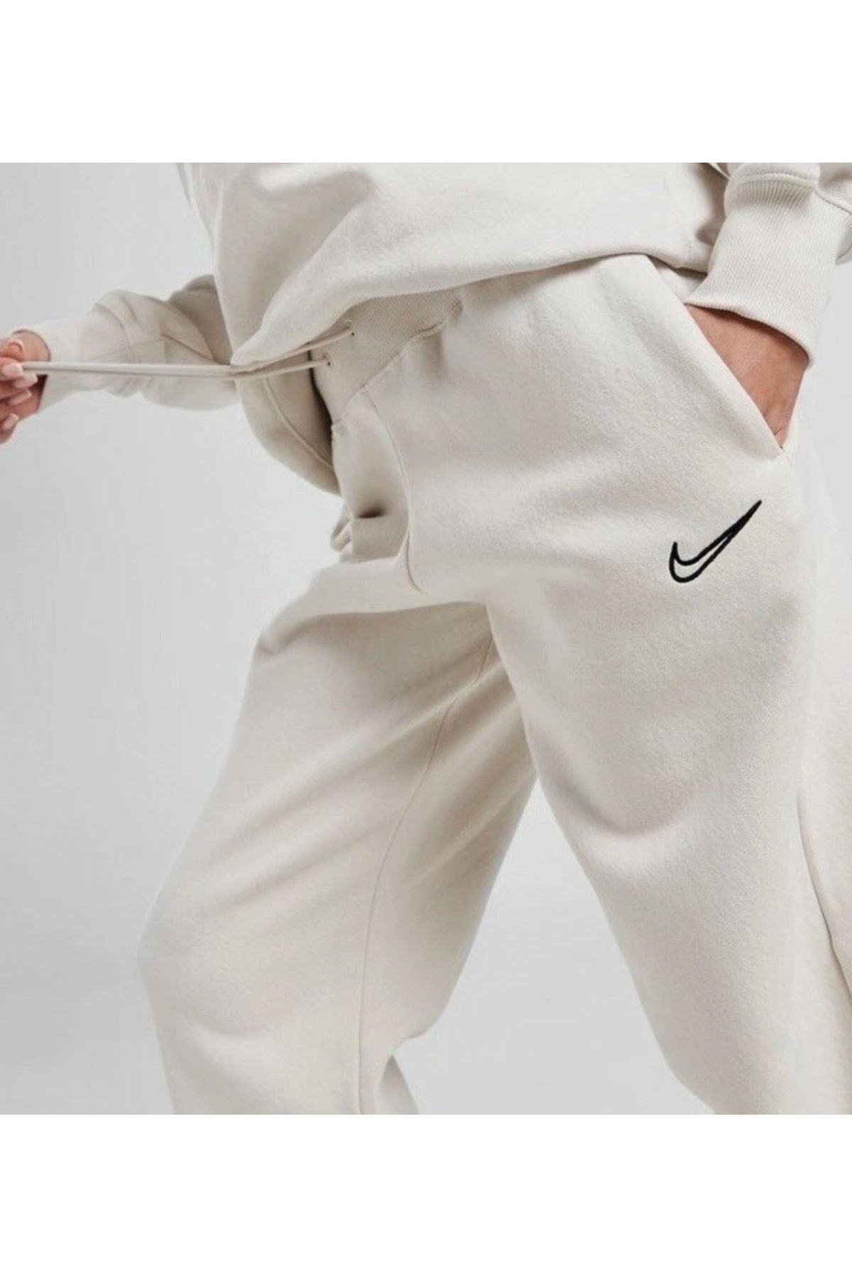Nike Sportswear Phoenix Brushed Fleece High-Waisted Kadın Eşofman Altı FJ1017-104 ASLAN SPORT